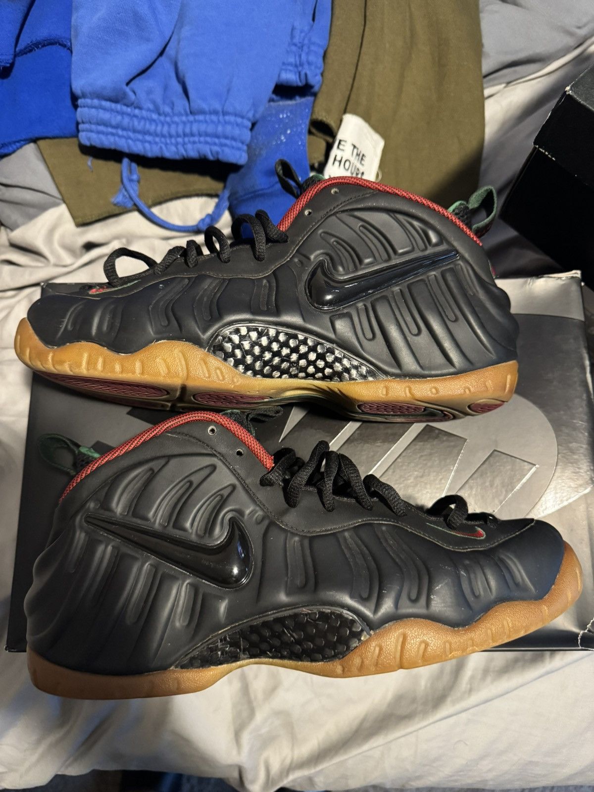 Nike Foamposite Pro Gucci Black Size US 10 / EU 43 - 1 Thumbnail