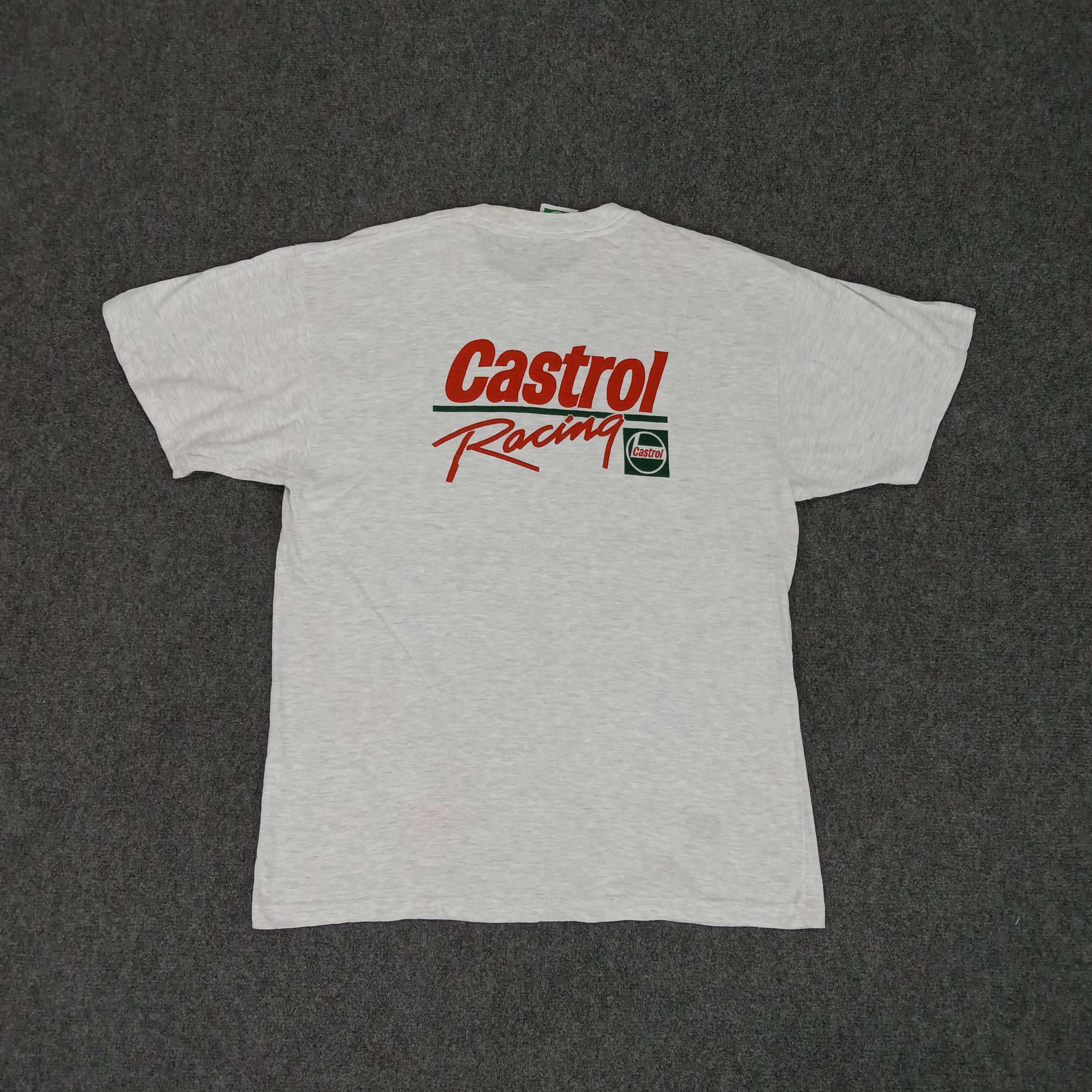 Vintage Castrol Racing Motorsports Oli Lubricant Tshirt Size US L / EU 52-54 / 3 - 1 Thumbnail