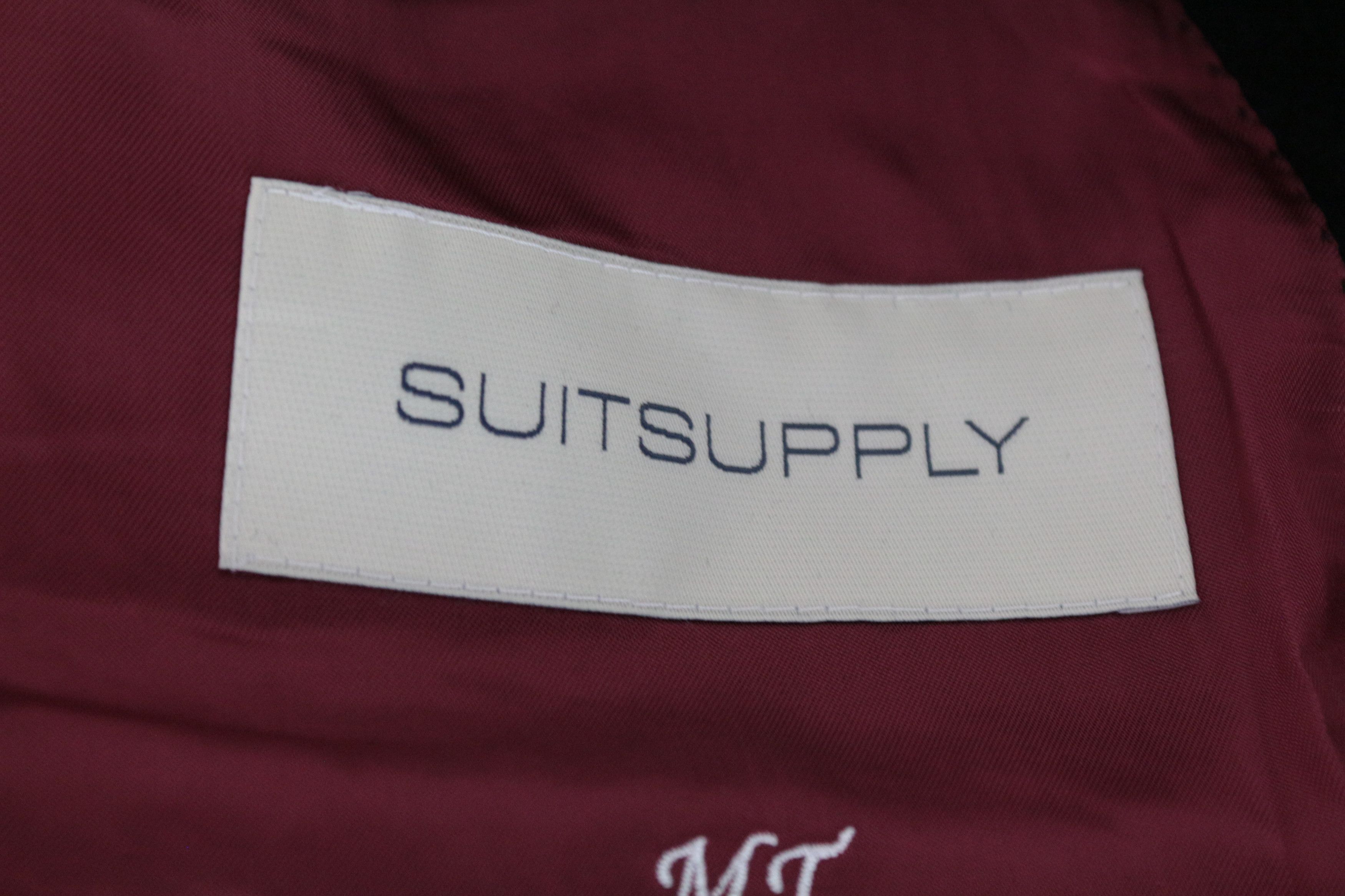 Suitsupply VICENZA UK48R Black Wool Coat 66883 Size US XXL / EU 58 / 5 - 8 Thumbnail