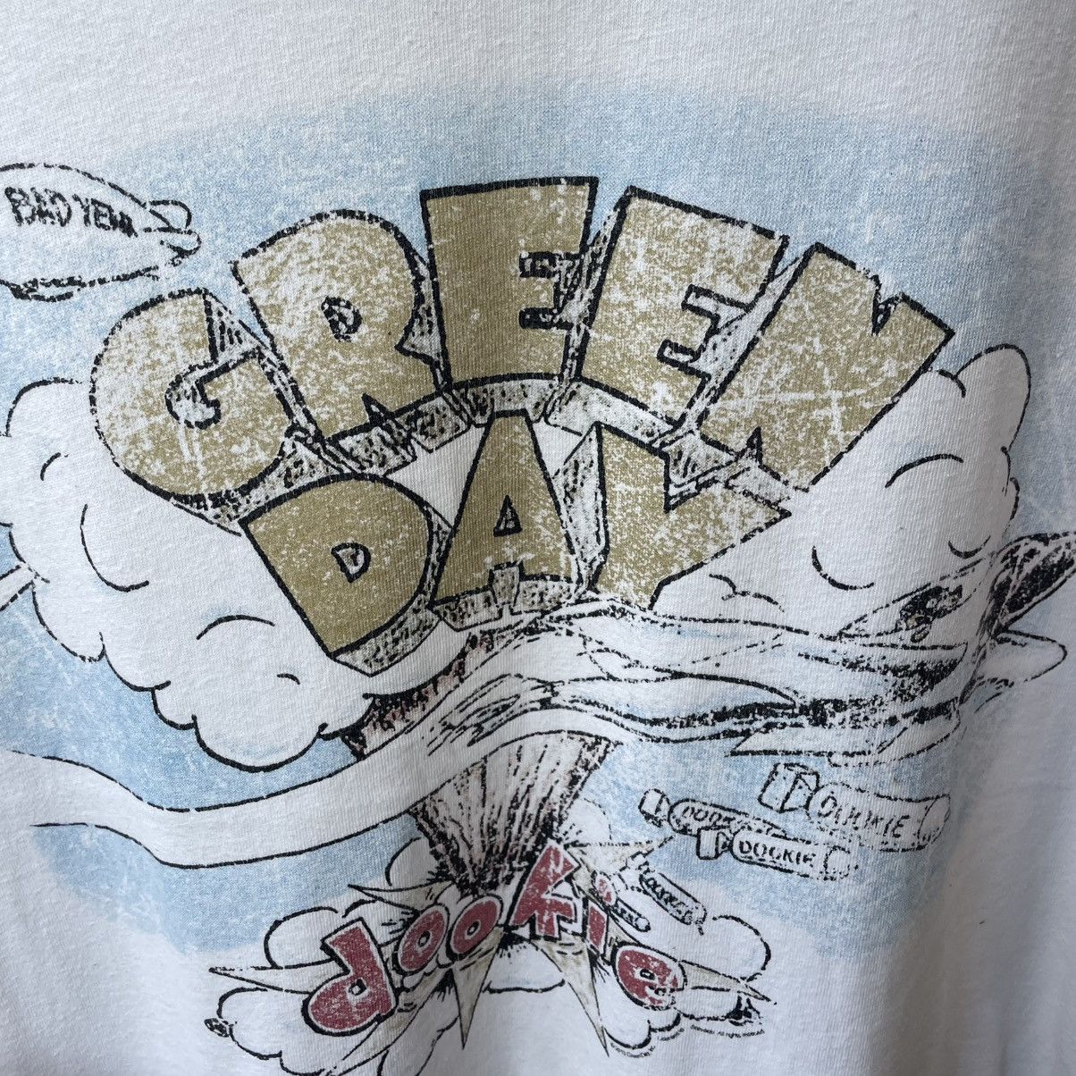 Band Tees × Vintage 🔥Vintage Y2K Green Day Dookie Promo Pop Punk Music Tee Size US M / EU 48-50 / 2 - 4 Thumbnail
