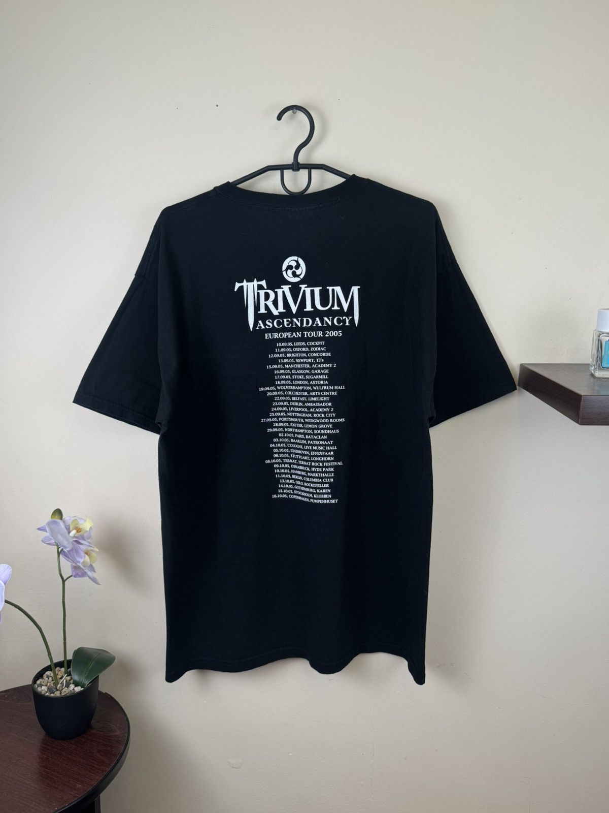 Other Vintage Trivium T shirt 2005 Ascendancy Rock Band Black XL Size US XL / EU 56 / 4 - 2 Thumbnail