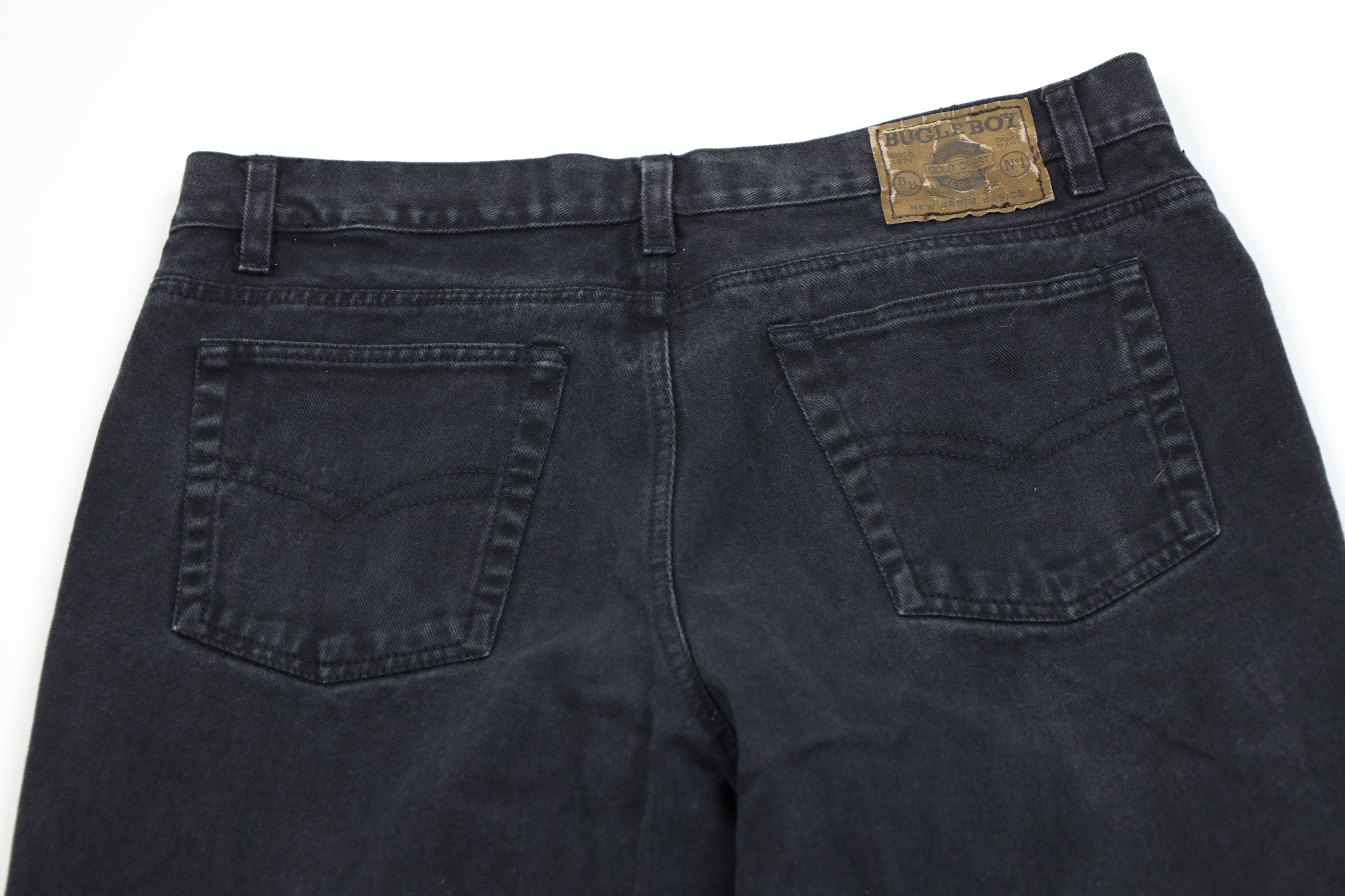 Vintage Vintage 90s Streetwear Relaxed Fit Tapered Leg Jeans Black Size US 34 / EU 50 - 12 Thumbnail