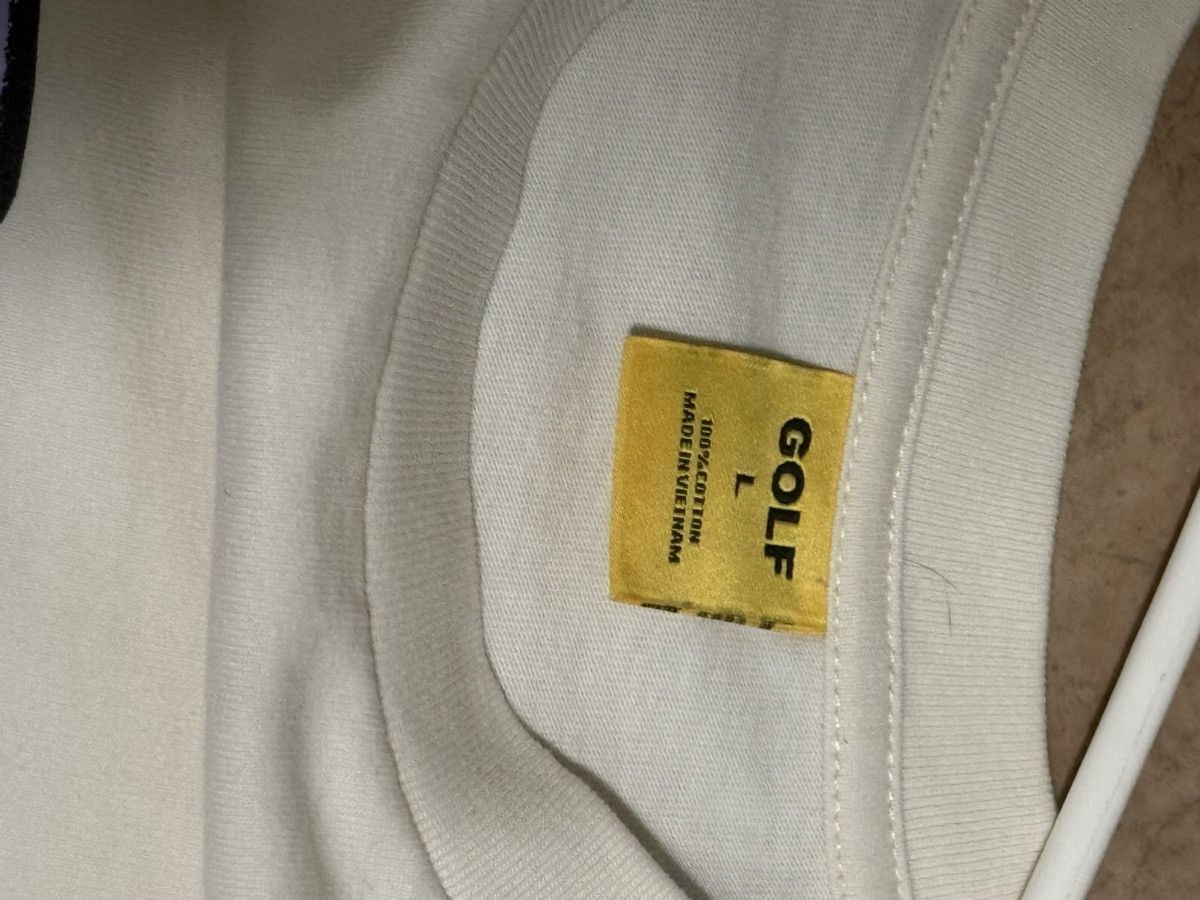 Golf Wang Cream and Purple Golf Wang T shirt Size US L / EU 52-54 / 3 - 2 Thumbnail