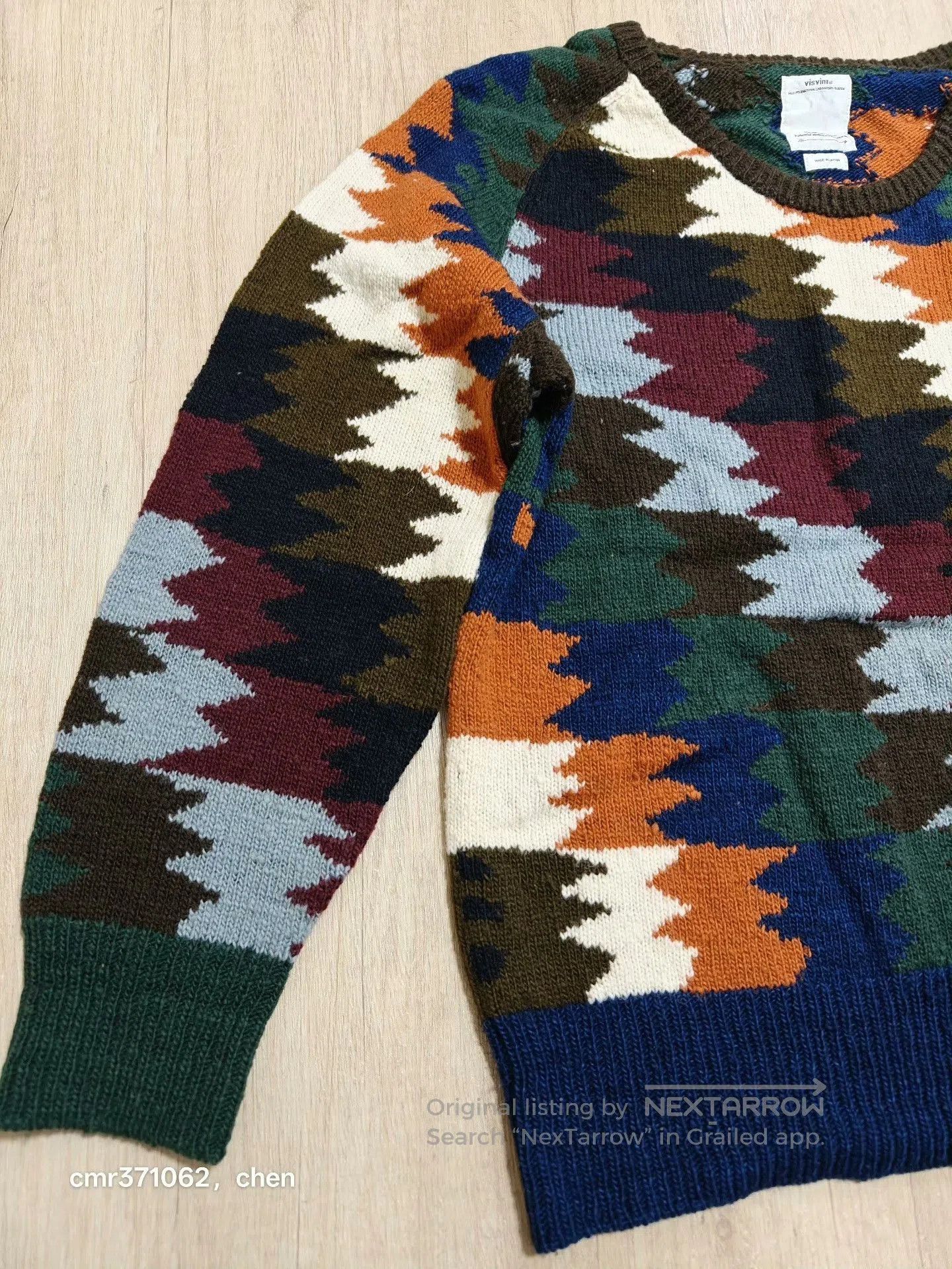 Visvim Visvim 18aw College Knit N.D Blanket. Size US XL / EU 56 / 4 - 2 Thumbnail