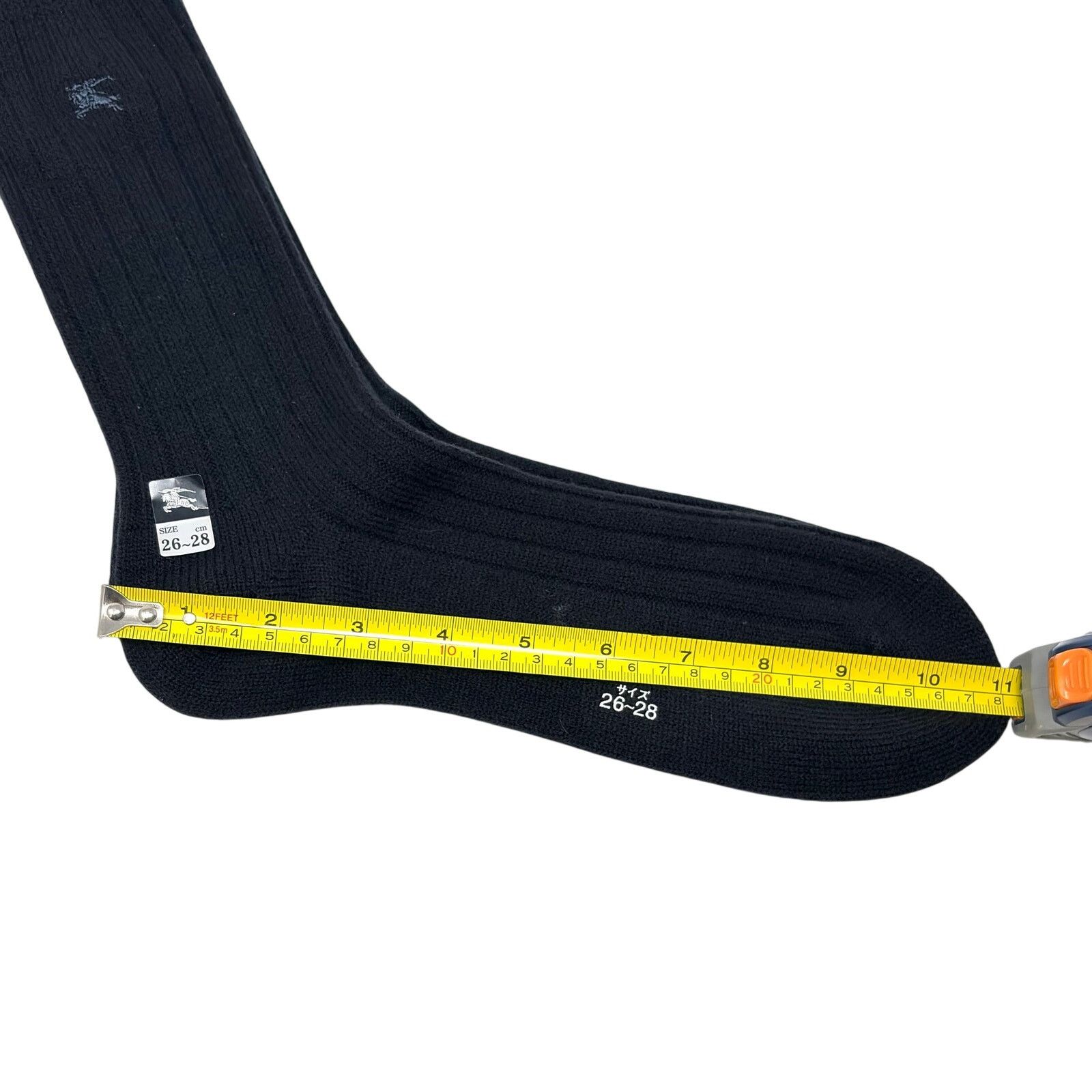Burberry Burberry Navy Blue Dress Socks Size ONE SIZE - 7 Thumbnail