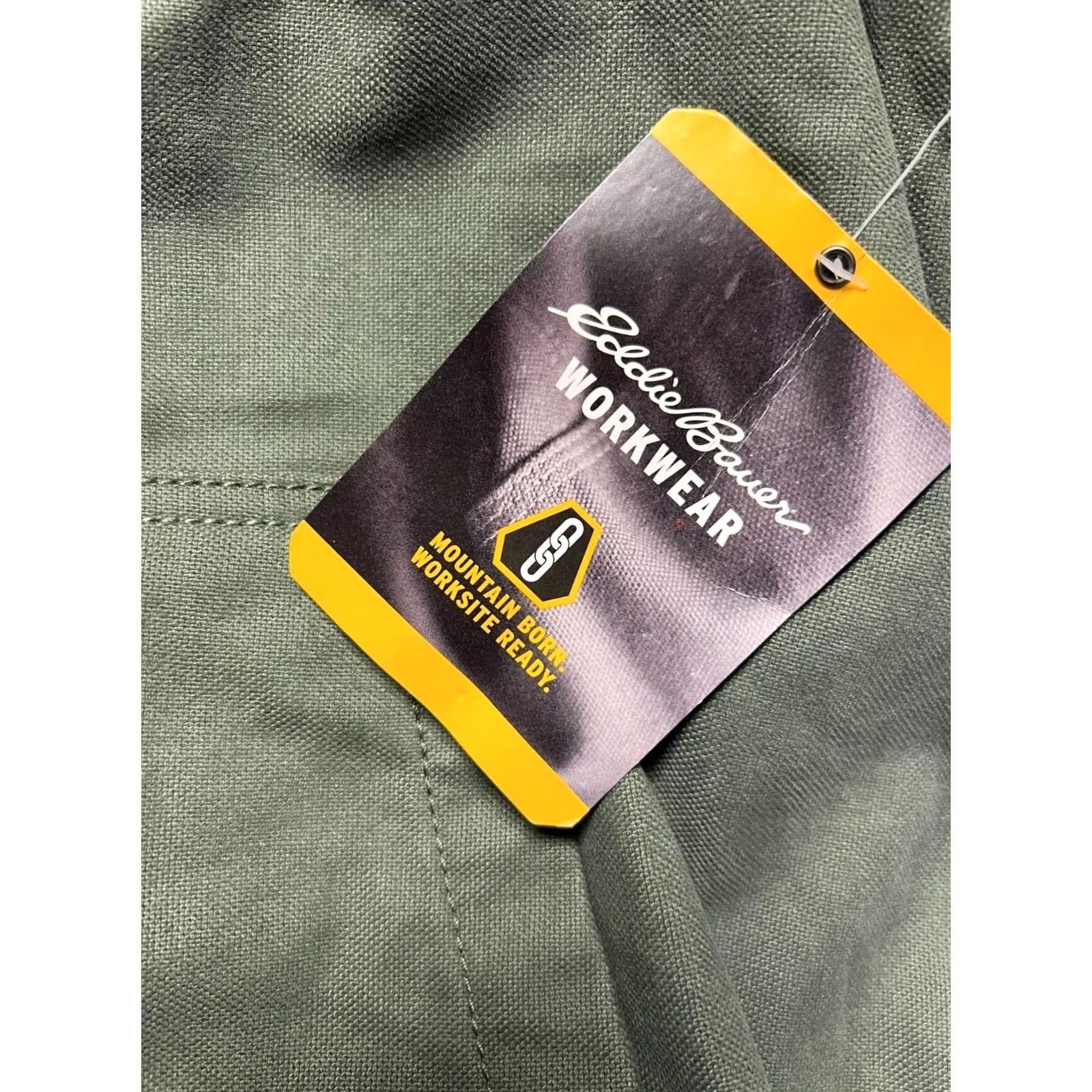 Eddie Bauer Eddie Bauer Workwear Green Jacket Heavy-Duty YKK Zipper Medium Mens Size US M / EU 48-50 / 2 - 3 Thumbnail