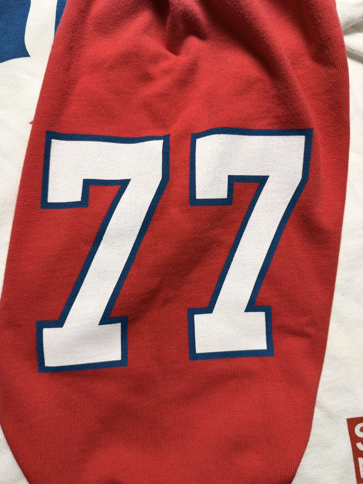 Satoshi Nakamoto Satoshi Nakamoto Bank of Satoshi Jersey White Red Size US L / EU 52-54 / 3 - 7 Thumbnail