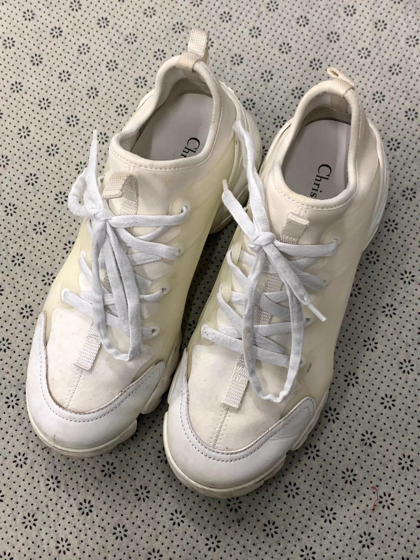 Dior Dior white dad shoe size 38 new Size US 7 / IT 37 - 1 Thumbnail