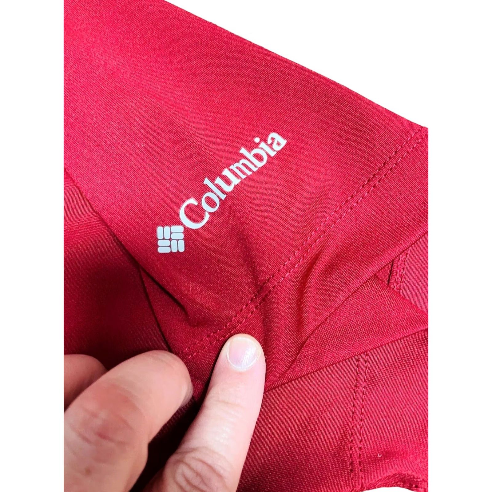 Vintage Columbia Polo Shirt Men XL Red Short Sleeve Knit Breaststroke Logo Golf Breathable Lightweight Regular Polo Size US XL / EU 56 / 4 - 7 Thumbnail