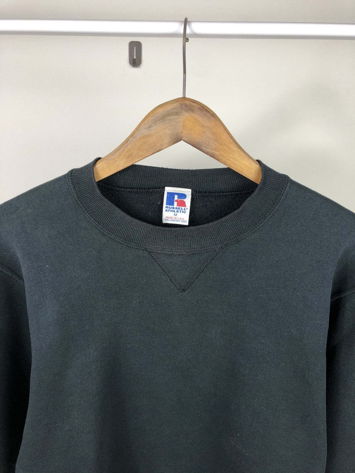 Russell Athletic Vintage Russell sweatshirt dark green Size US M / EU 48-50 / 2 - 2 Thumbnail