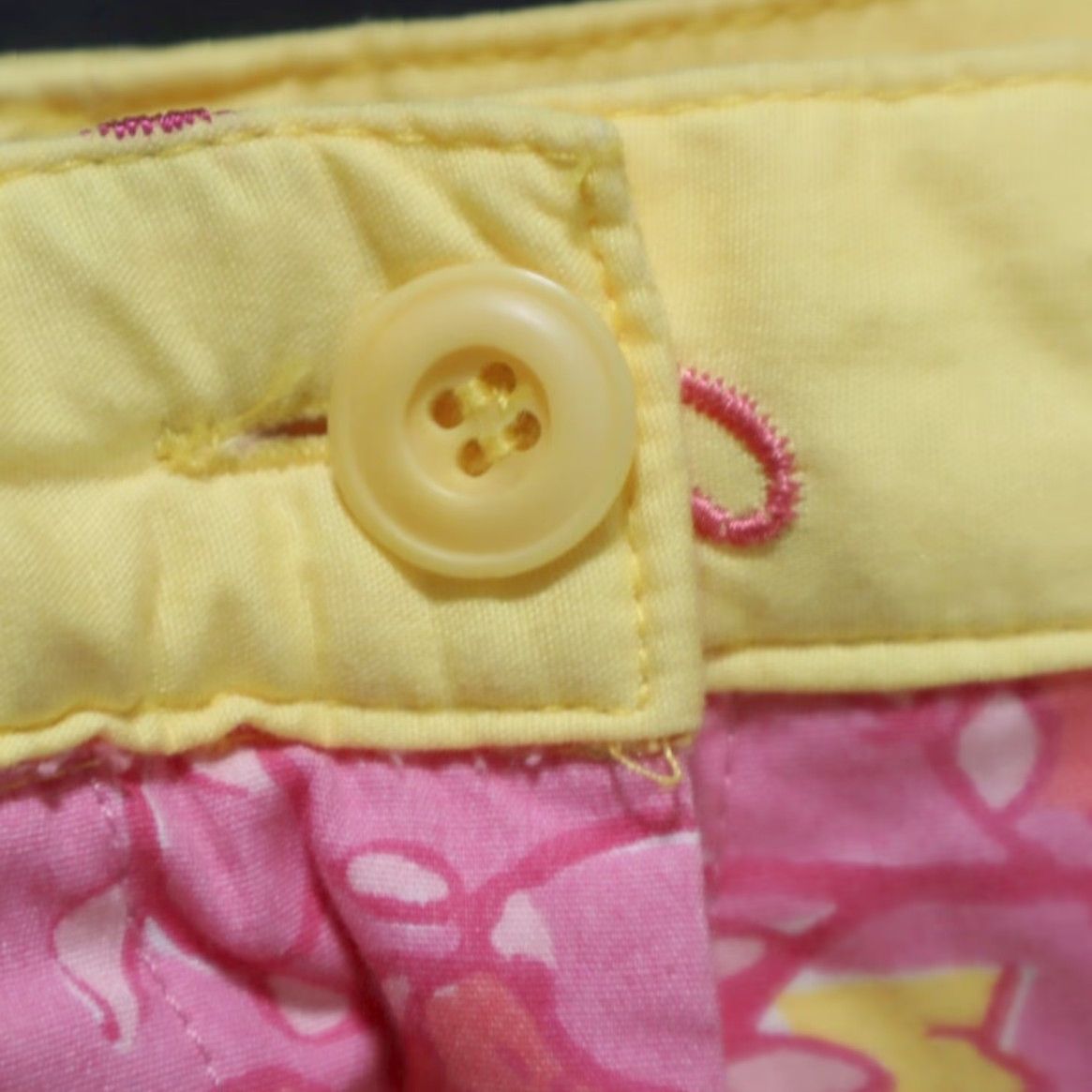 Lilly Pulitzer Lilly Pulitzer Monkey Mommy and Me Crop Pink All Over Print Chino Pants Women's 10 Size 32" / US 10 / IT 46 - 6 Thumbnail