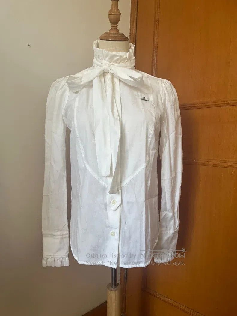 Vivienne Westwood Vivienne Westwood Red Label Bow Tie Shirt Size M / US 6-8 / IT 42-44 - 1 Thumbnail