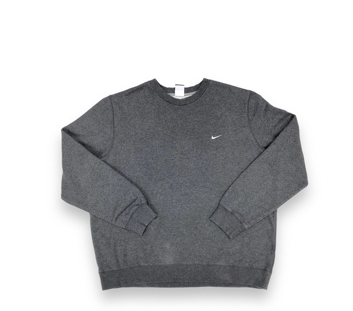 Nike Nike Charcoal Small Swoosh Embriodered Sweatshirt Size US XXL / EU 58 / 5 - 1 Thumbnail