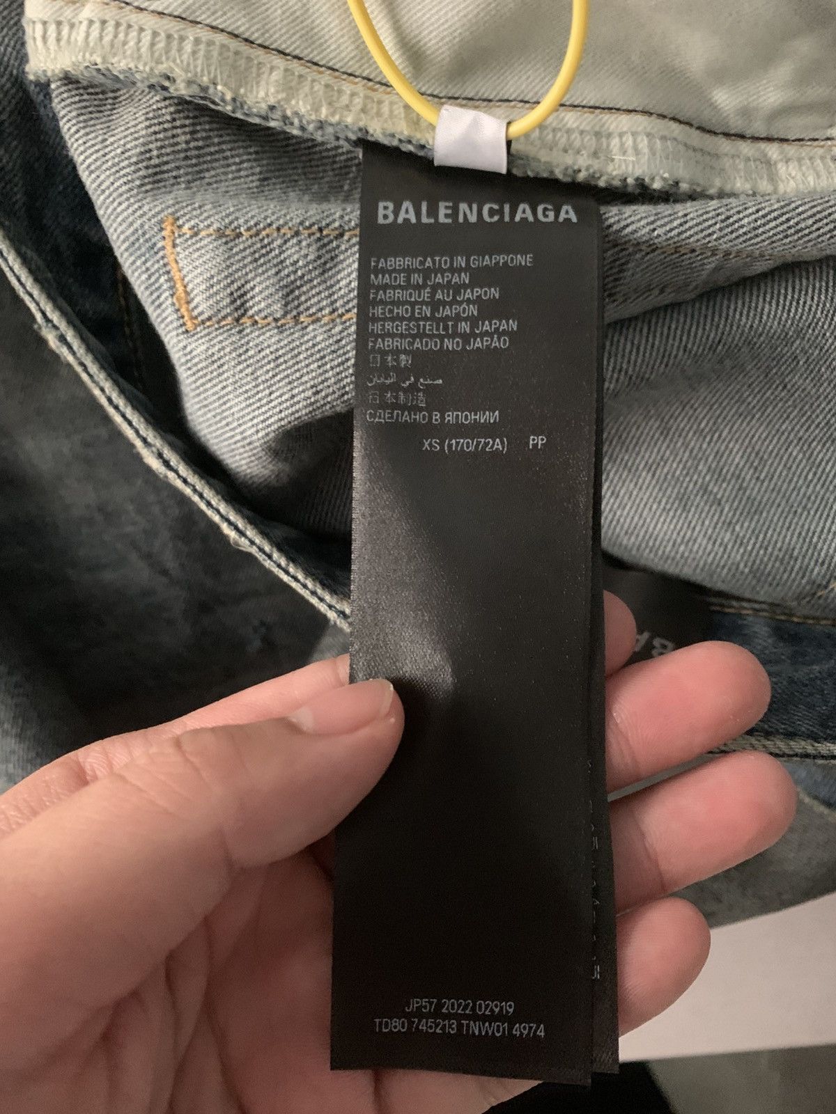 Balenciaga Balenciaga SS23 Mud Show Oil Spilled Destroyed Baggy Jeans Size US 32 / EU 48 - 9 Thumbnail