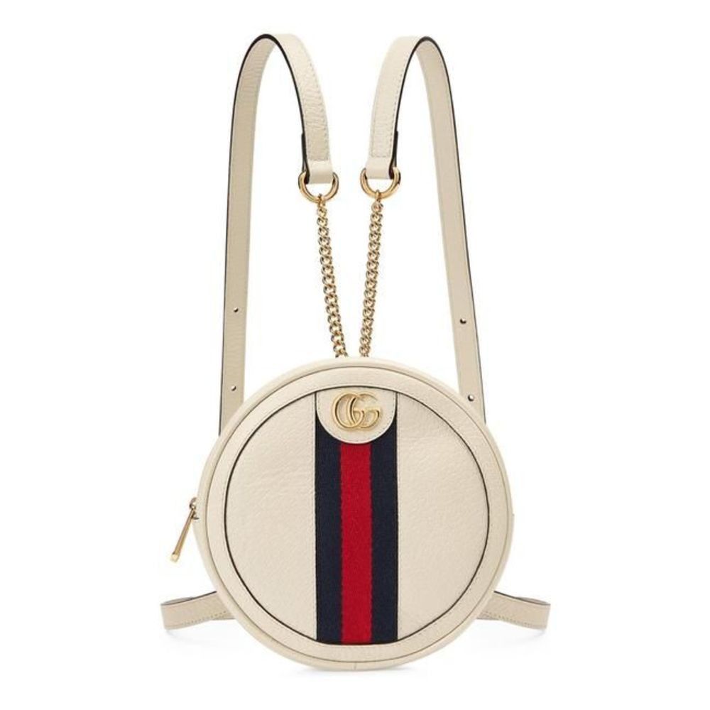 Gucci Ophidia Mini Zaino White Leather Backpack Size ONE SIZE - 1 Thumbnail