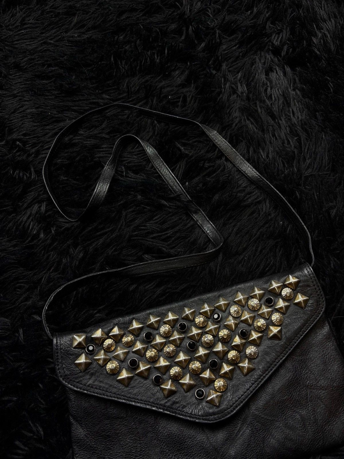 ASH Very Rare ASH Archive Eyelets Pyramids Leather Bag Size ONE SIZE - 6 Thumbnail