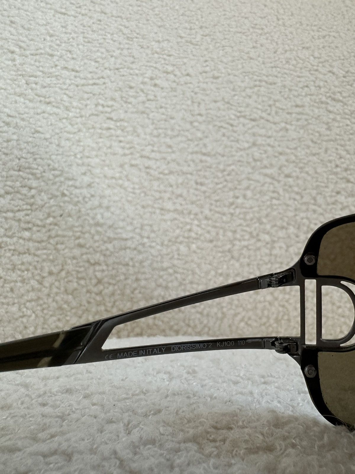 Designer × Dior × Vintage Dior DIORISSIMO 2 SILVER DIOR SUNGLASSES Size ONE SIZE - 7 Thumbnail