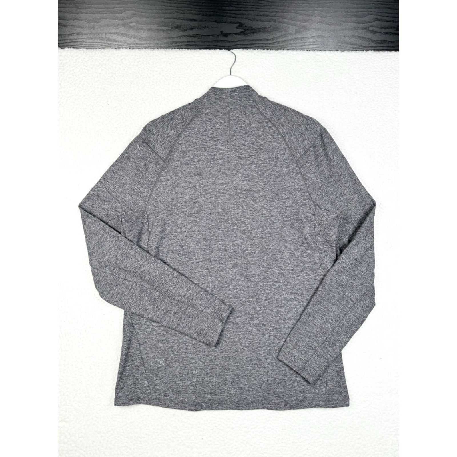 Lululemon Lululemon Metal Vent Tech Half 1/2 Zip Performance Shirt Mens Large - Gray Size US L / EU 52-54 / 3 - 2 Thumbnail