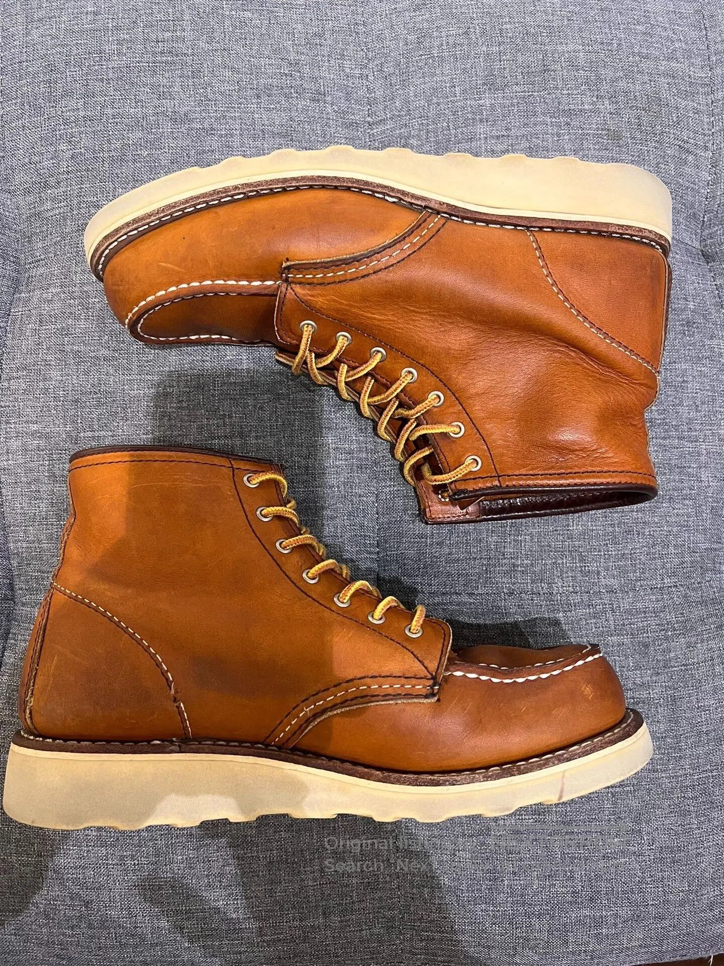 Red Wing redwing moc toe boots size 39. Size US 8.5 / IT 38.5 - 5 Thumbnail