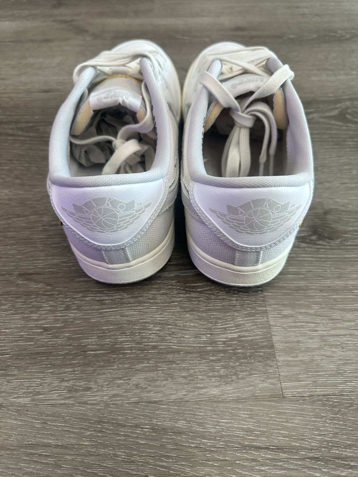 Jordan Brand × Union LA Air Jordan 1 Retro AJKO Low SP x Union “White Canvas” Size US 9 / EU 42 - 4 Thumbnail