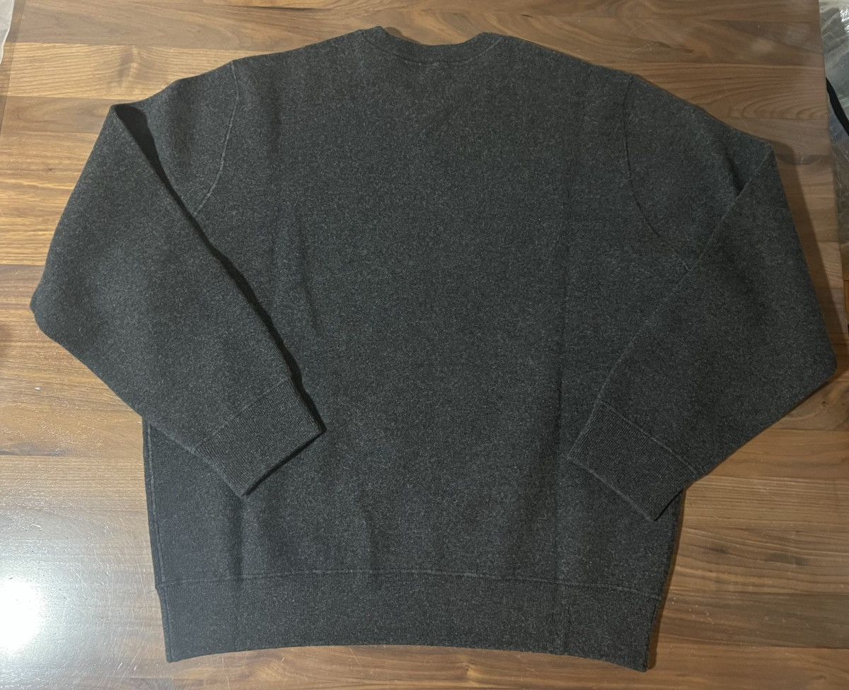 Aime Leon Dore Aime Leon Dore ALD Cashmere Crewneck Sweatshirt Charcoal XL Size US XL / EU 56 / 4 - 8 Thumbnail