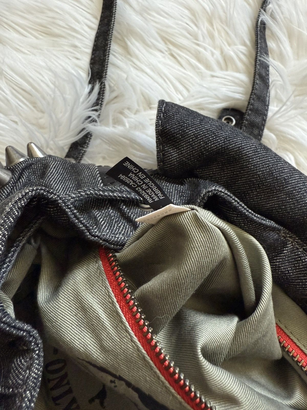Diesel jeans diesel backpack with studs x if six was nine y2k Size ONE SIZE - 5 Thumbnail