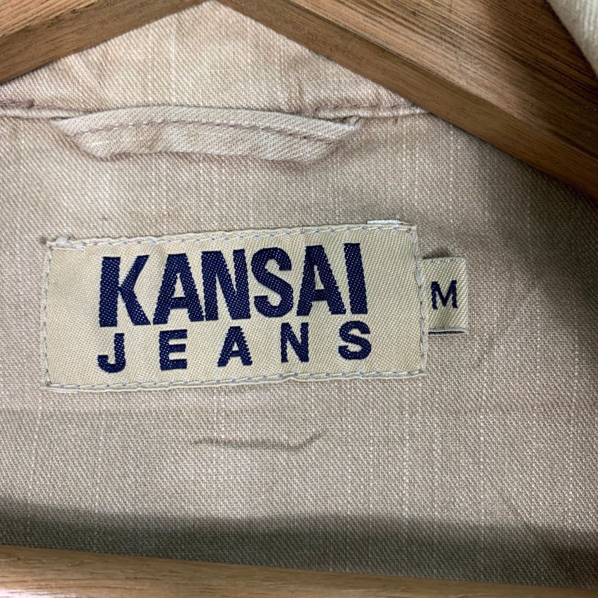 Kansai Yamamoto KANSAI JEANS Sun Burn Casual Jacket #0651-C30 Size US M / EU 48-50 / 2 - 15 Thumbnail