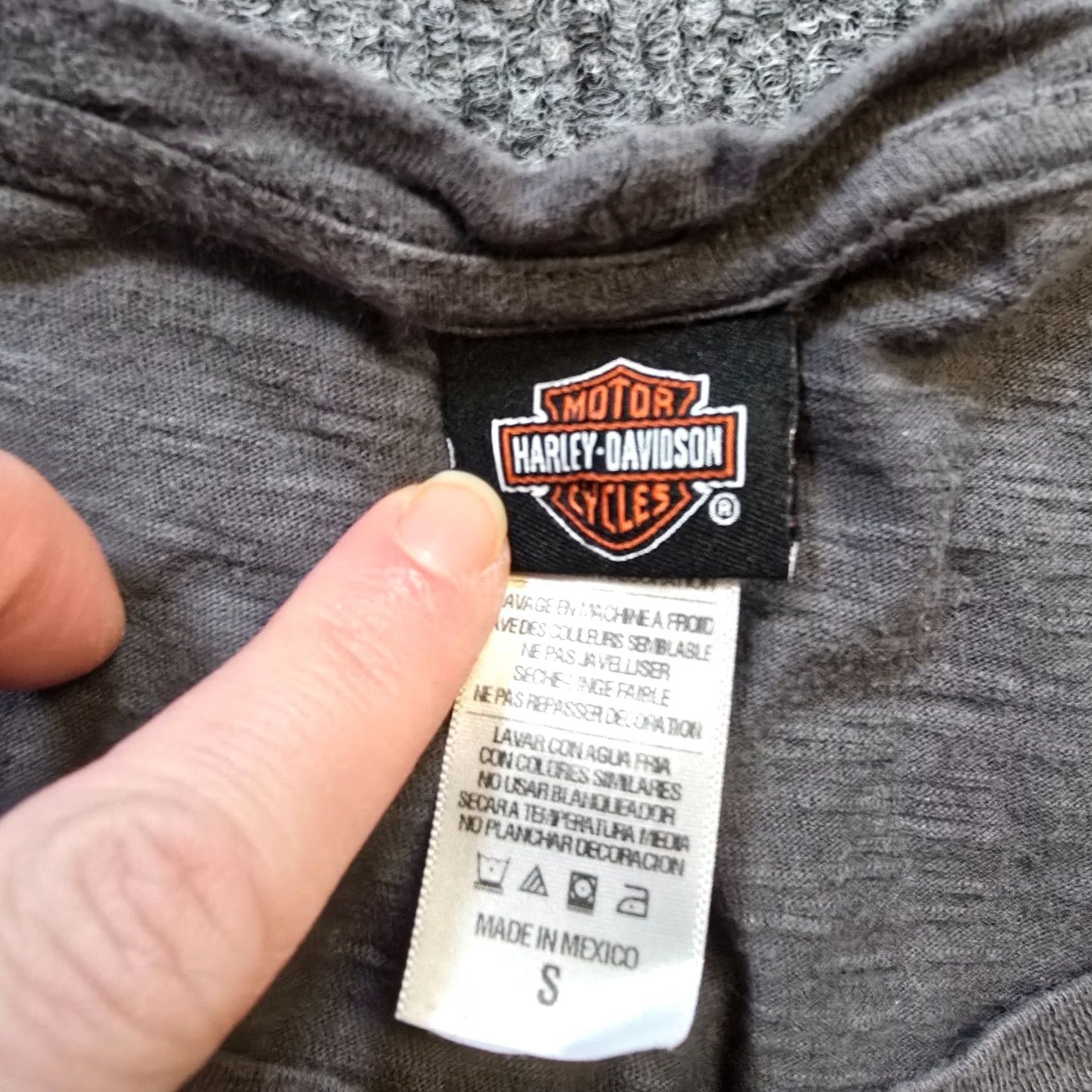 Harley Davidson Harley-Davidson Top Womens Small Gray Purple Logo Classic Fitted Basic Casual Shirt T-Shirt USA Biker Motorcycle Womens Size S / US 4 / IT 40 - 7 Thumbnail