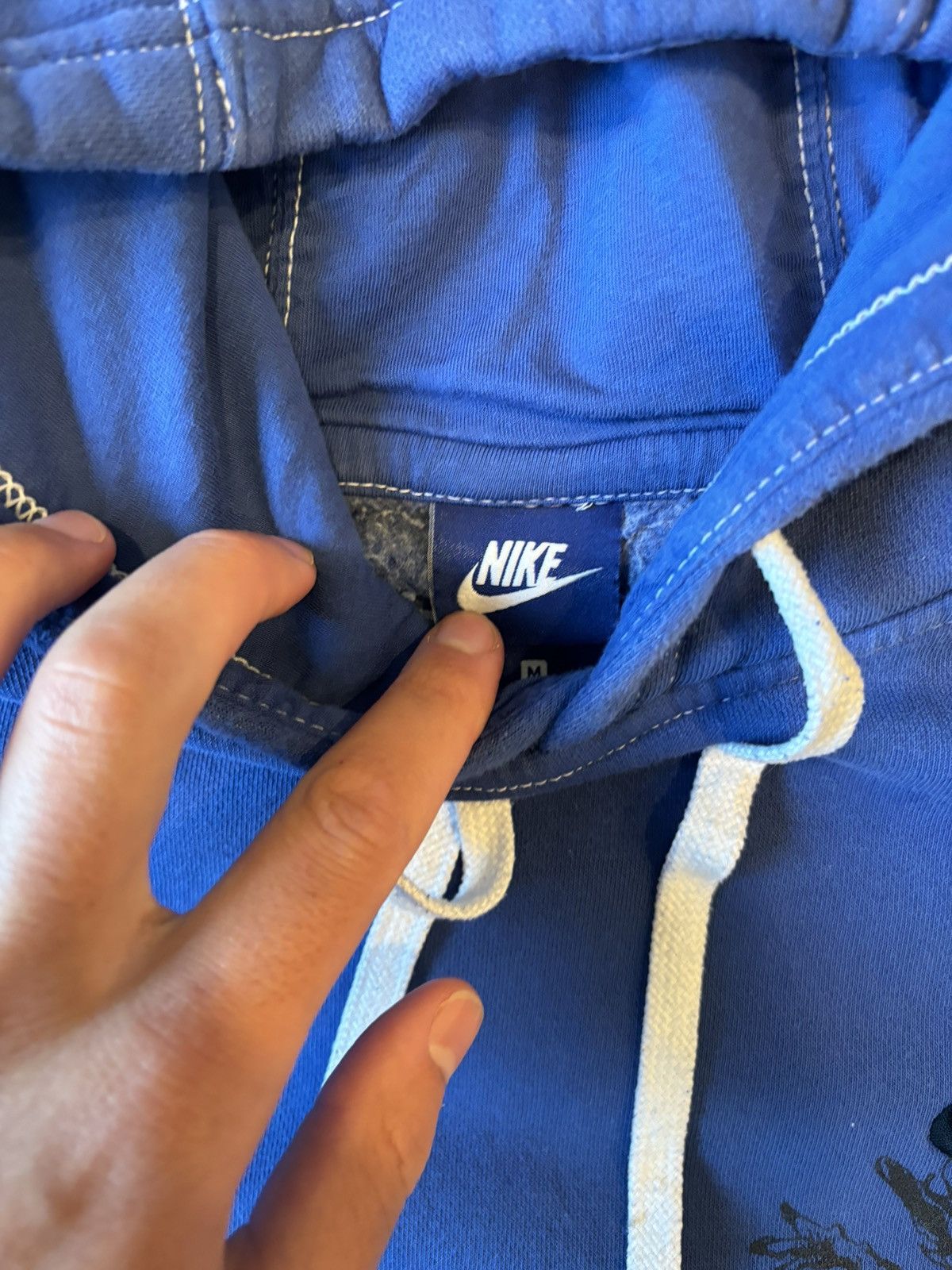 ERL ERL Nike Dover Street LA Blue Hoodie Size US M / EU 48-50 / 2 - 4 Thumbnail