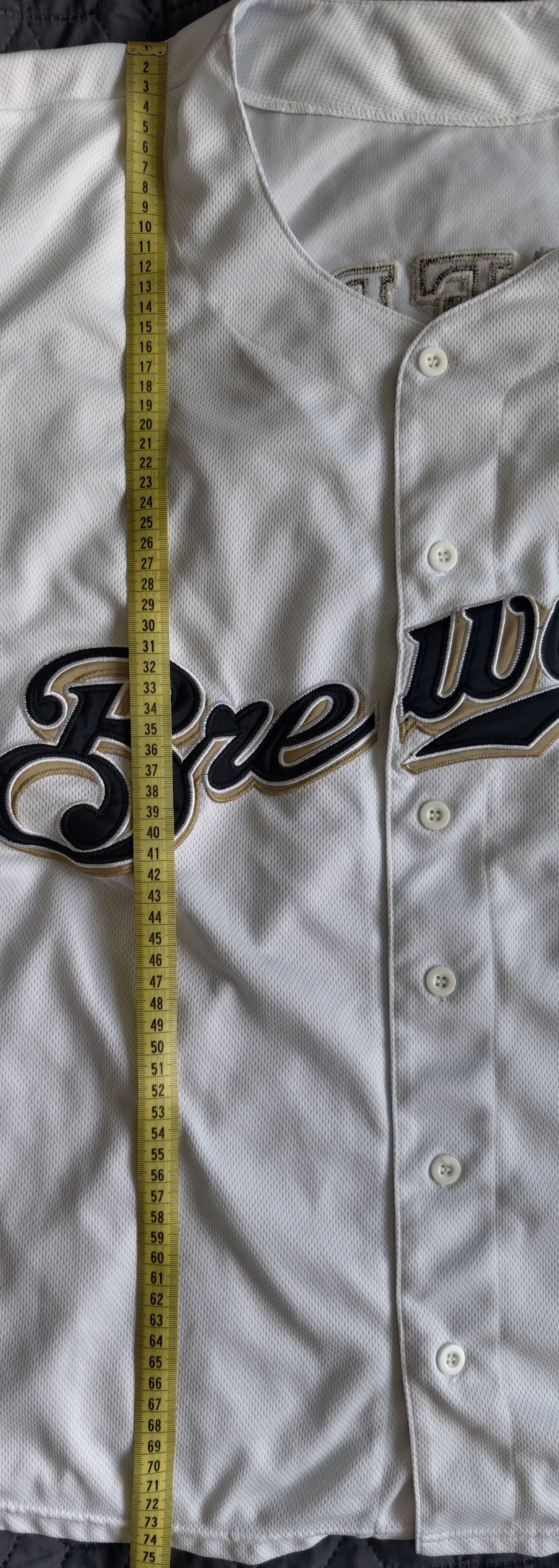 Majestic Majestic Authentic MLB Milwaukee Brewers Dickerson jersey Size US XL / EU 56 / 4 - 5 Thumbnail