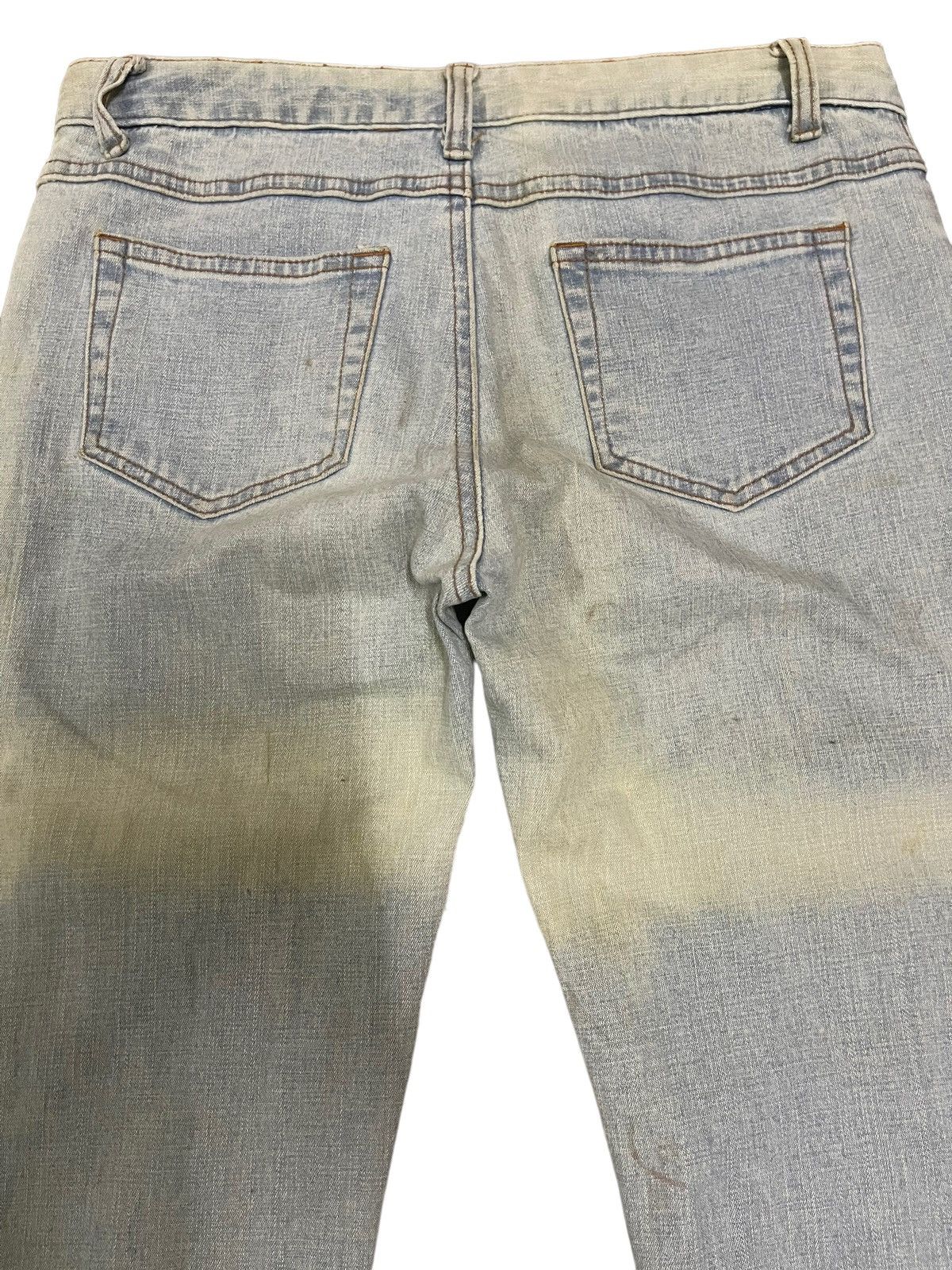 If Six Was Nine Vintage Japanese Brand Blue Wash Style Flare Jeans Size US 29 - 4 Thumbnail