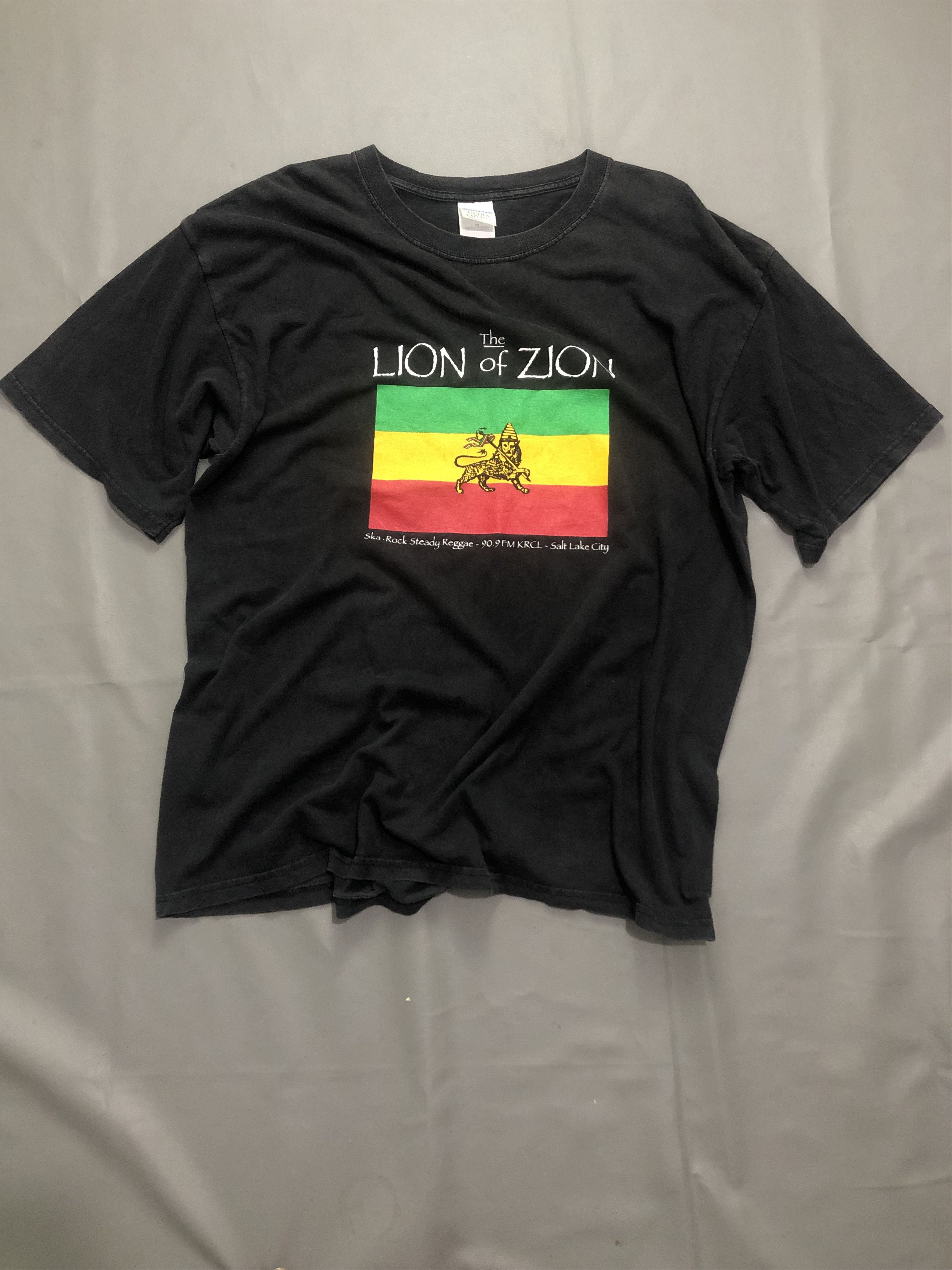 Band Tees Vintage 00s Sun Faded The Lion Of Zion Tshirt Tee Size US XL / EU 56 / 4 - 1 Thumbnail
