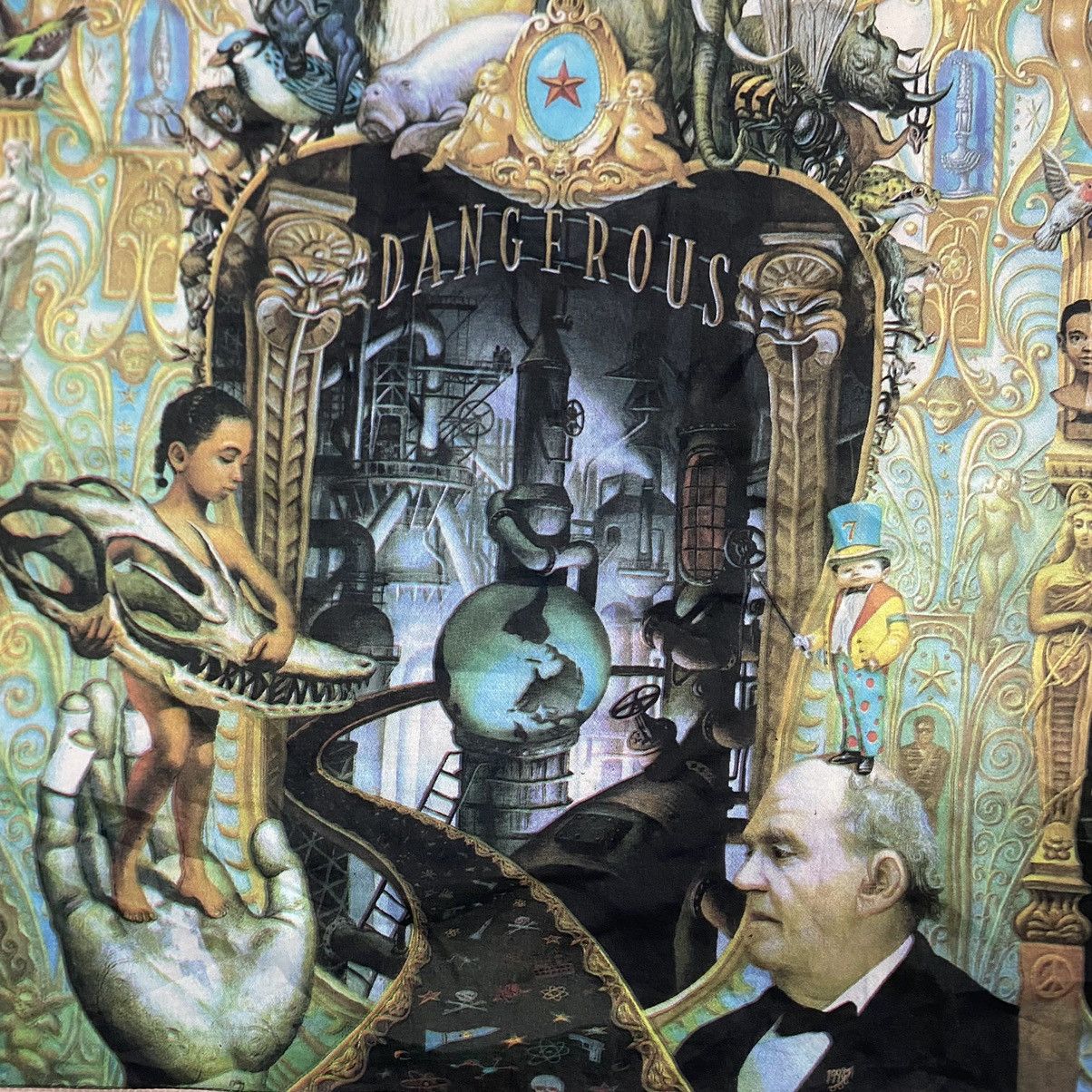 Michael Jackson Rare Banner Michael Jackson Dangerous Wallart Poster tapetry Size ONE SIZE - 4 Thumbnail