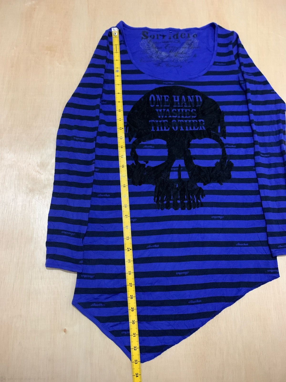 Hysteric Glamour × If Six Was Nine × Japanese Brand Y2k Sorridere Skull Longslevee Ifsixwasnine Punk style Size M / US 6-8 / IT 42-44 - 11 Thumbnail