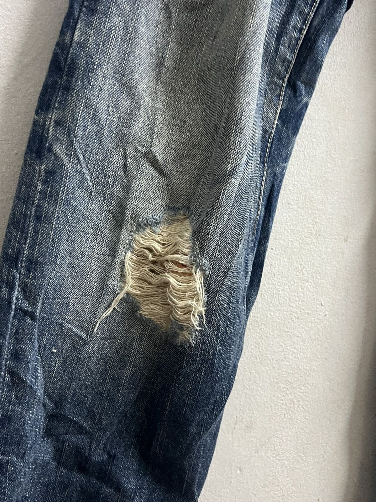 PPFM × Seditionaries PPFM BLUE DENIM JEAN DOUBLE WAIST ZIPPER Size US 34 / EU 50 - 6 Thumbnail