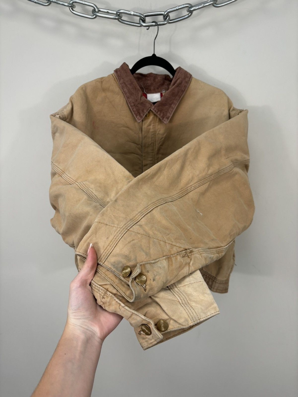 Carhartt Vintage Carhartt USA Utility Boxy Cropped Detroit Jacket Size US L / EU 52-54 / 3 - 10 Thumbnail