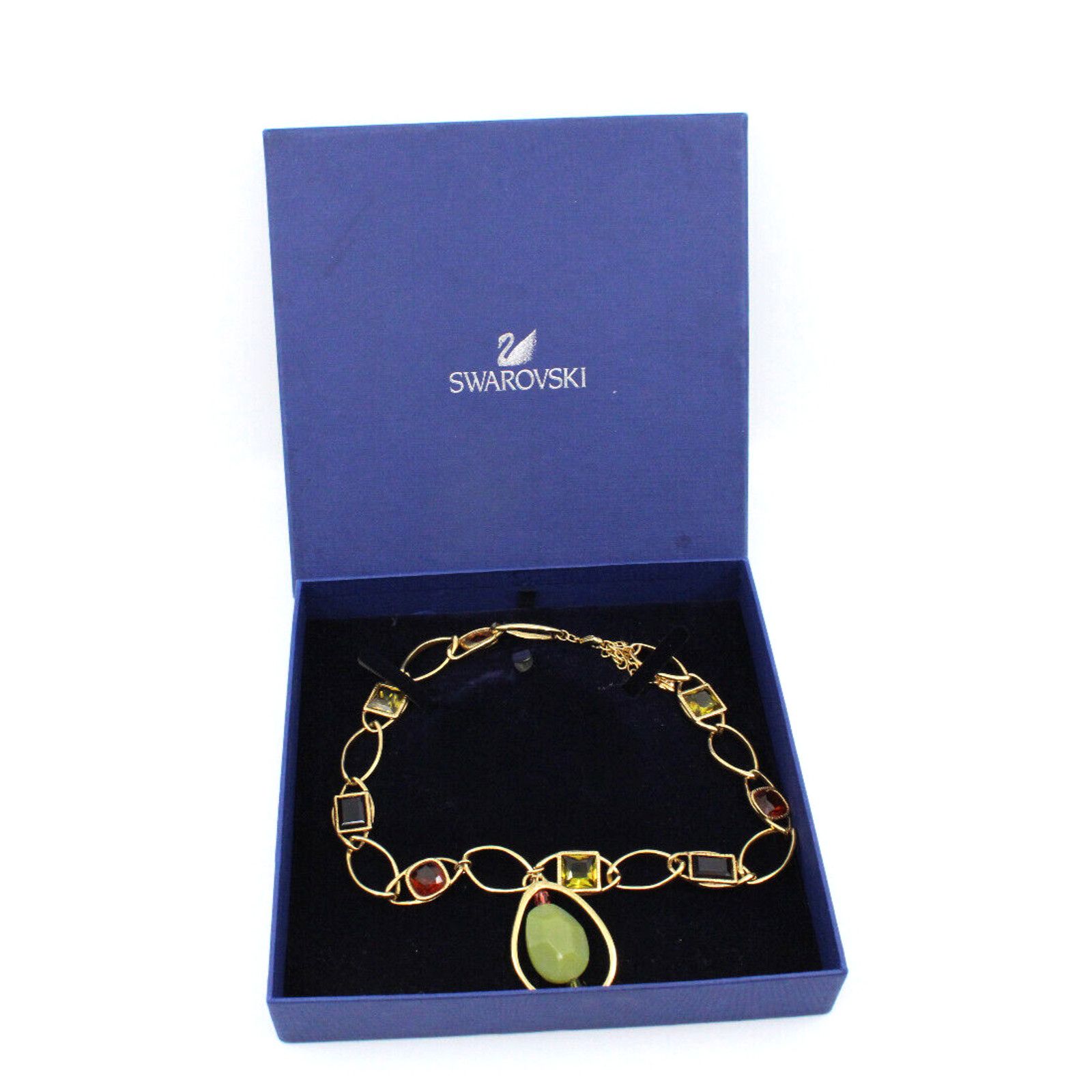Swarovski SWAROVSKI Crystal Bezeled Stone Crystal Pendant Necklace Size ONE SIZE - 1 Thumbnail