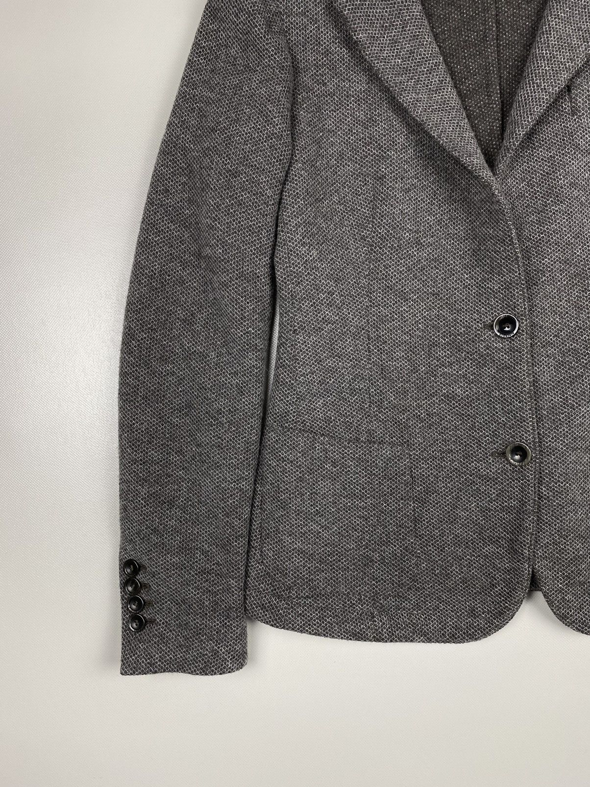 Eleventy Eleventy Women’s Wool Polyamide Two Button Blazer Size M / US 6-8 / IT 42-44 - 7 Thumbnail