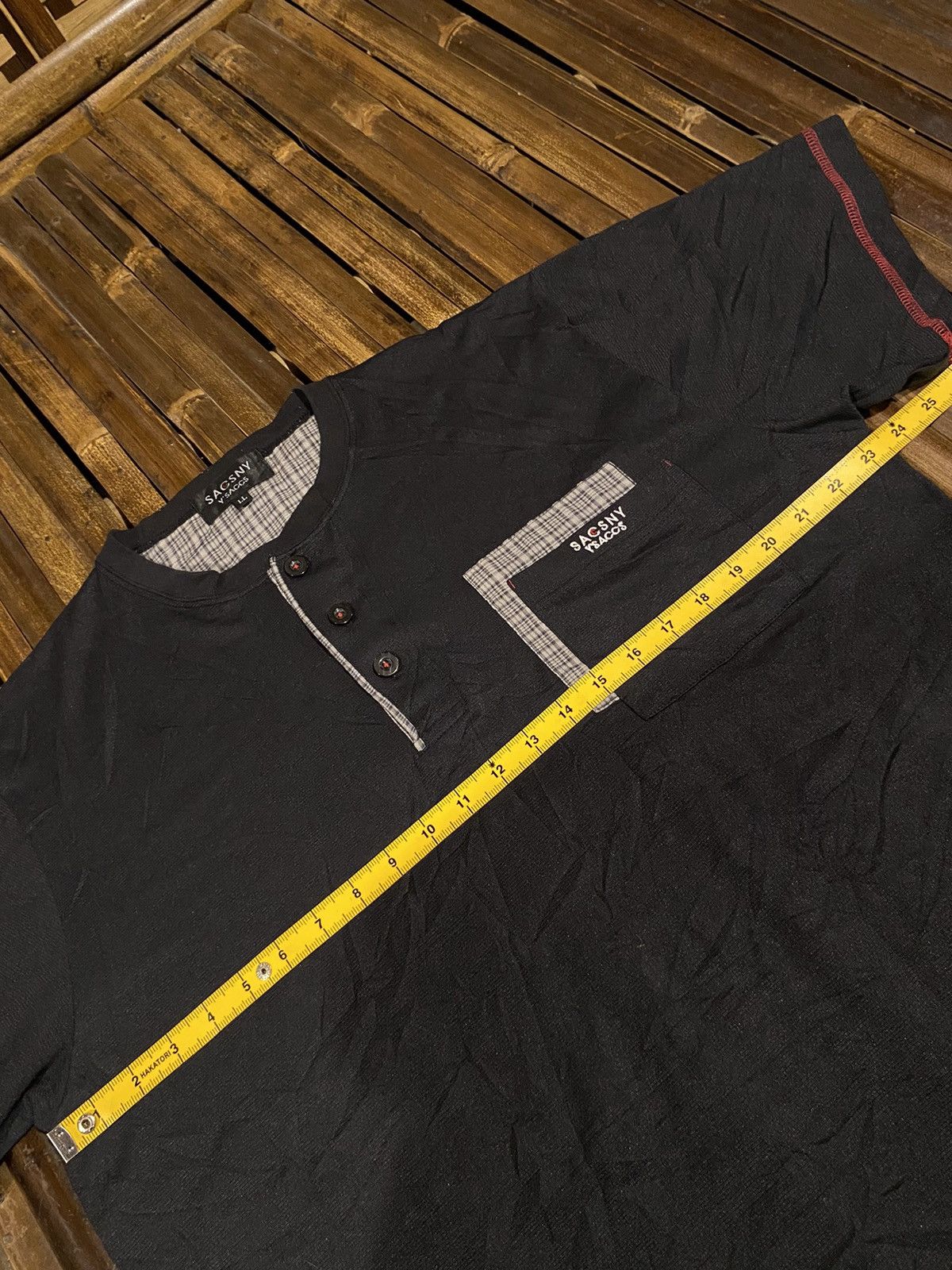 Yohji Yamamoto SACSNY Y'SACCS BY YOHJI YAMAMOTO TSHIRT Size US XL / EU 56 / 4 - 9 Thumbnail