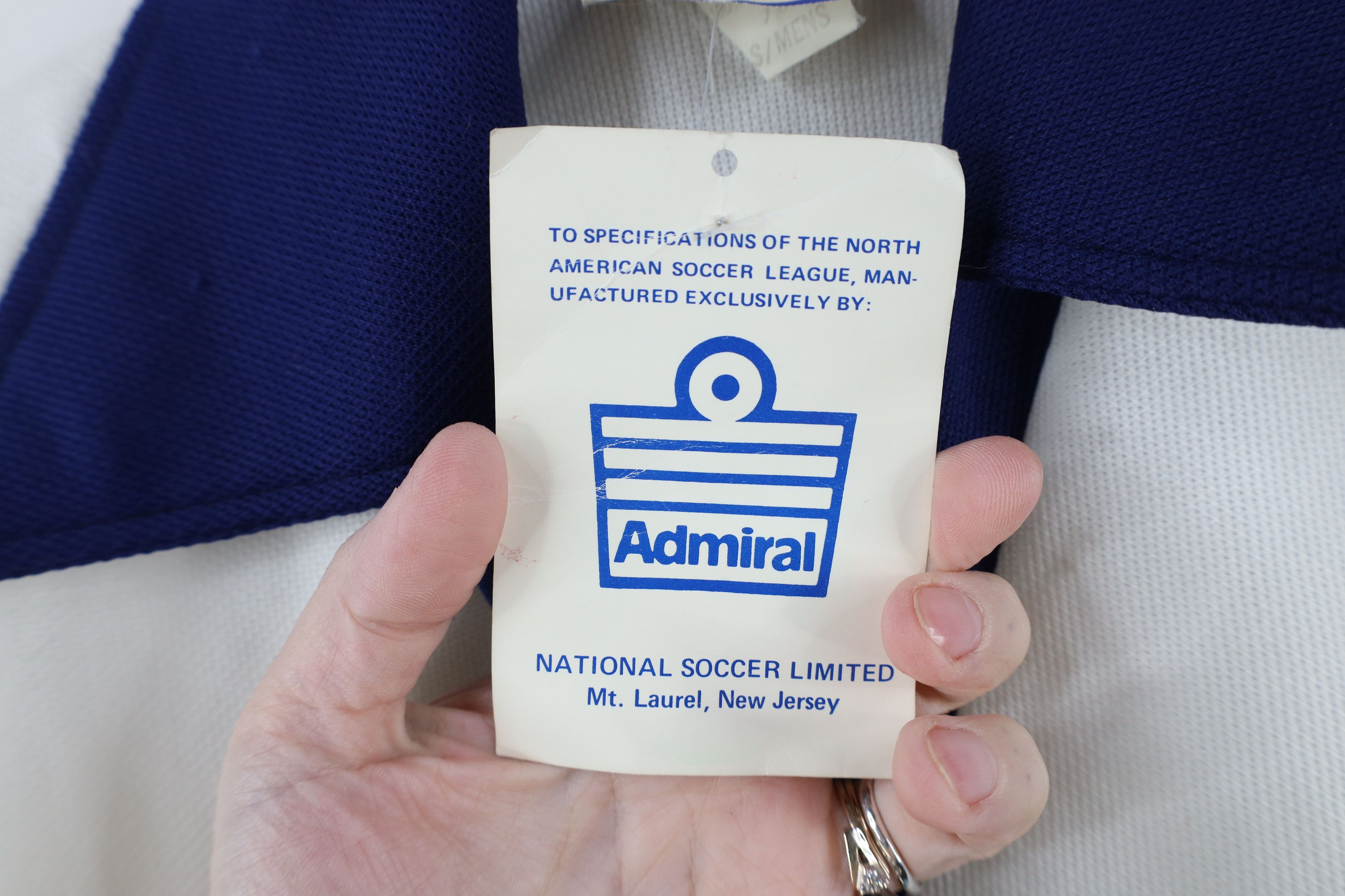 Vintage Deadstock Vintage 70s California Soccer Jersey White USA Size US S / EU 44-46 / 1 - 12 Thumbnail