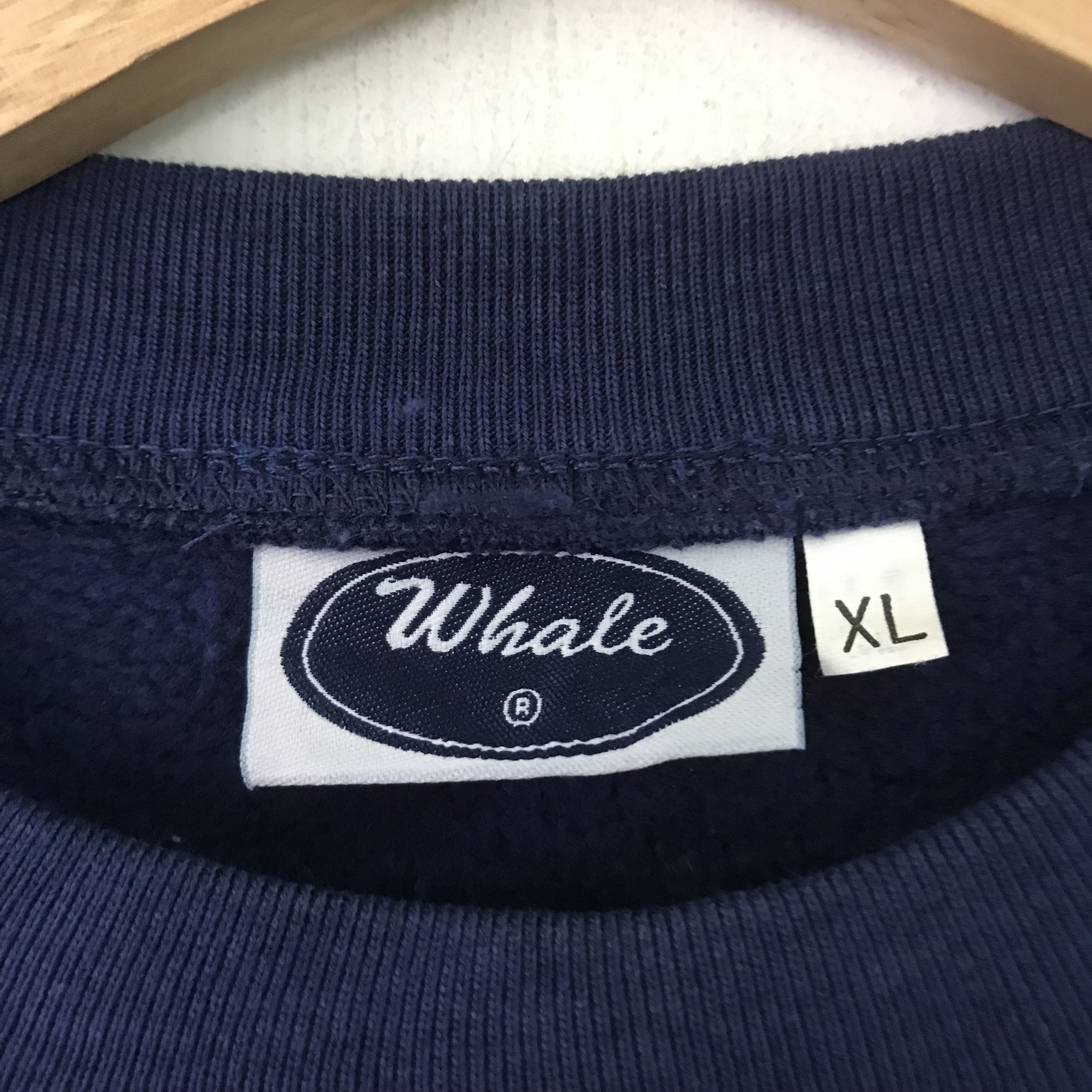 Vintage vintage blue sweatshirt - 628 Size US XL / EU 56 / 4 - 8 Thumbnail
