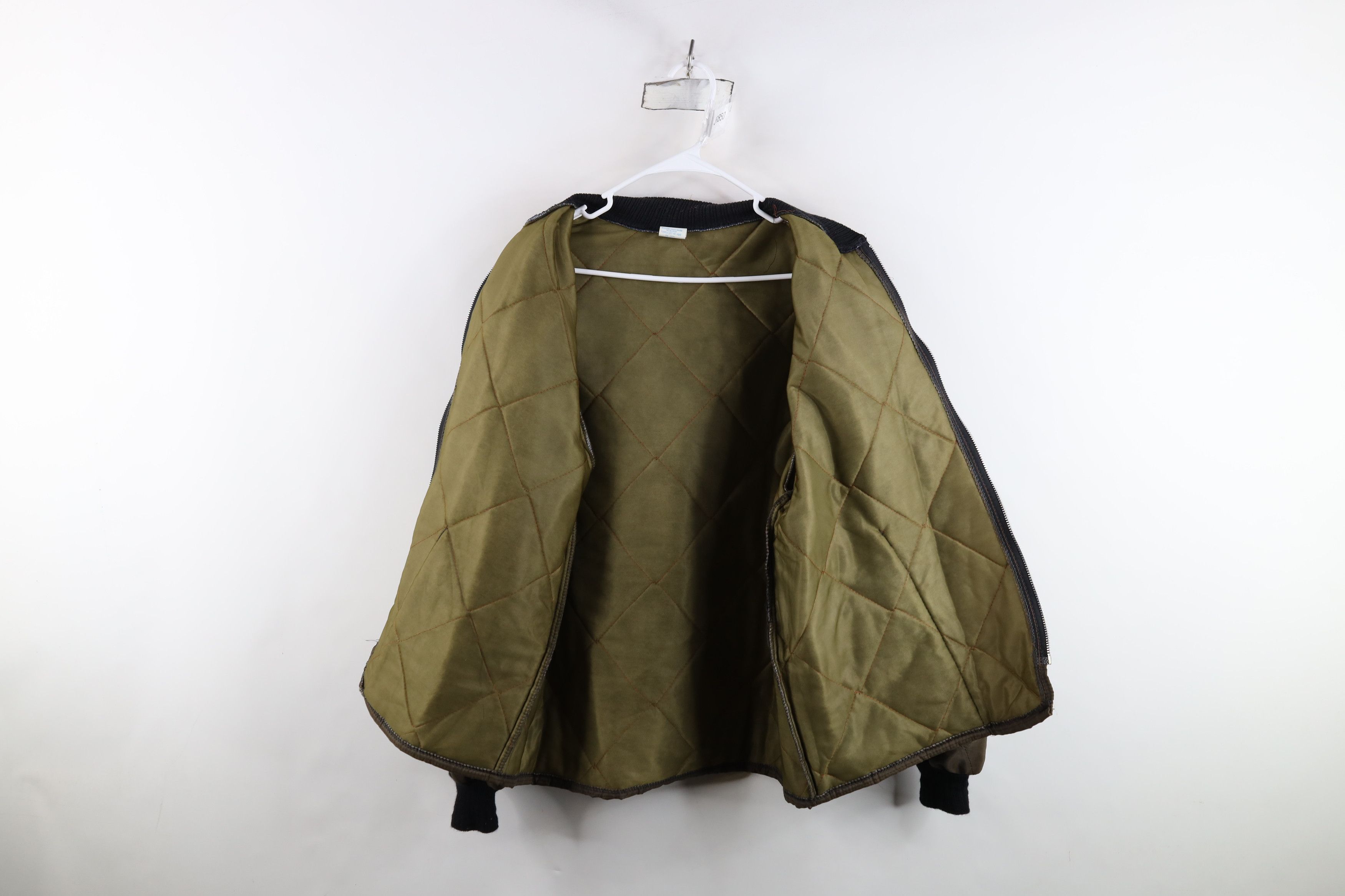 Vintage Vintage 70s Streetwear Insulated Puffer Jacket Brown USA Size US XL / EU 56 / 4 - 10 Thumbnail