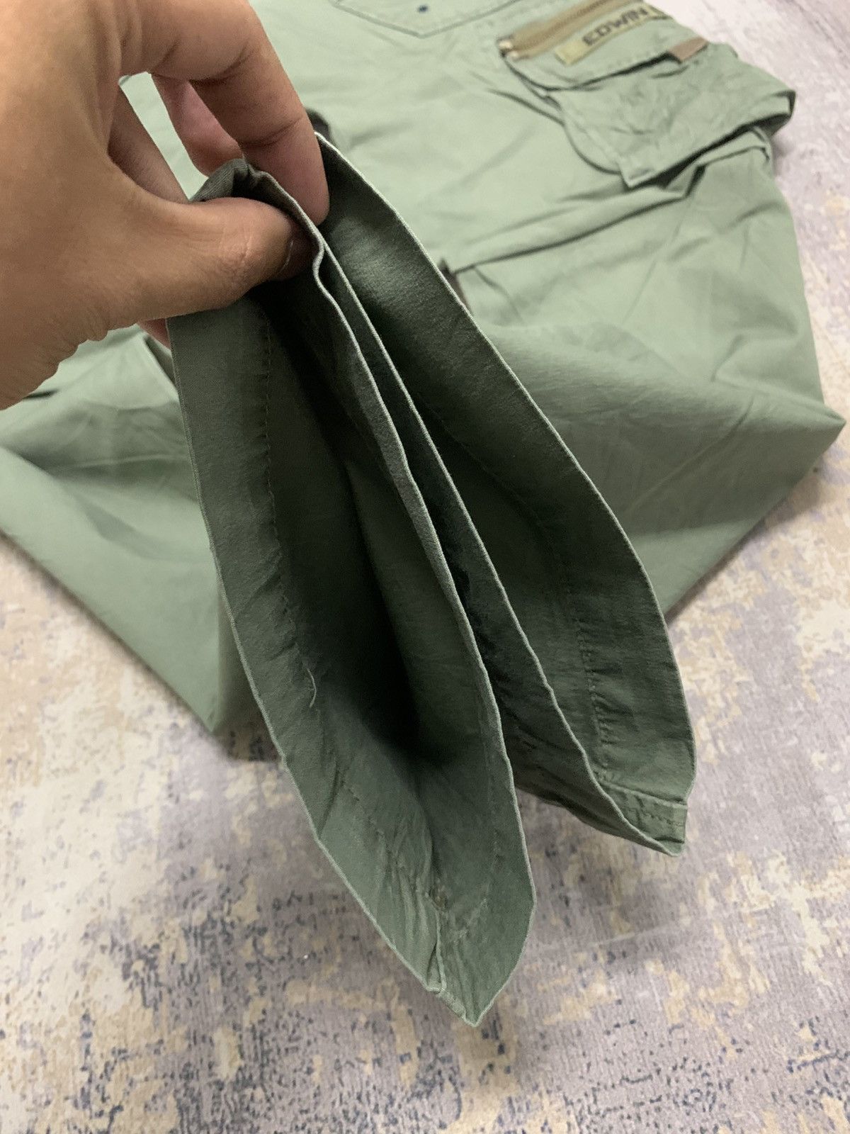 Japanese Brand EDWIN Golf Multipocket OG Cargo Pant Size US 32 / EU 48 - 7 Thumbnail