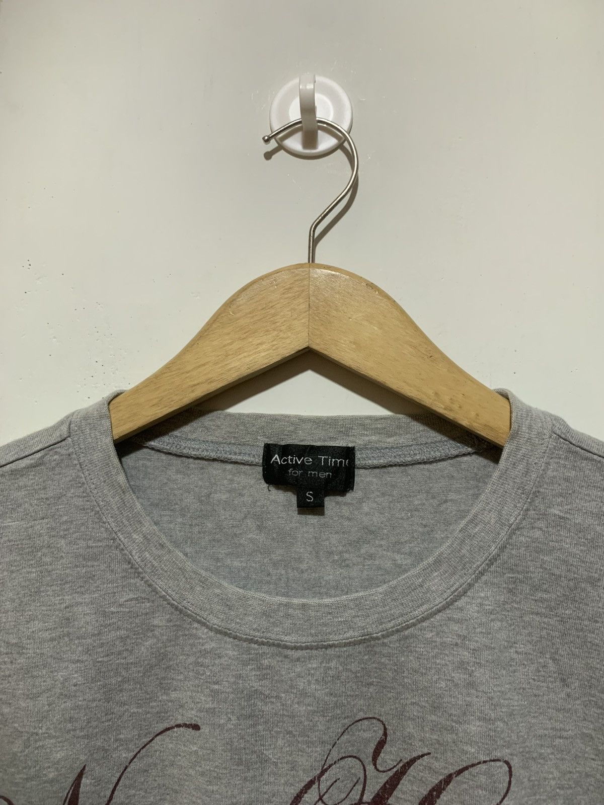 Japanese Brand Japanese Active Time Gothic Poem LongSleeve Tee Size US S / EU 44-46 / 1 - 7 Thumbnail