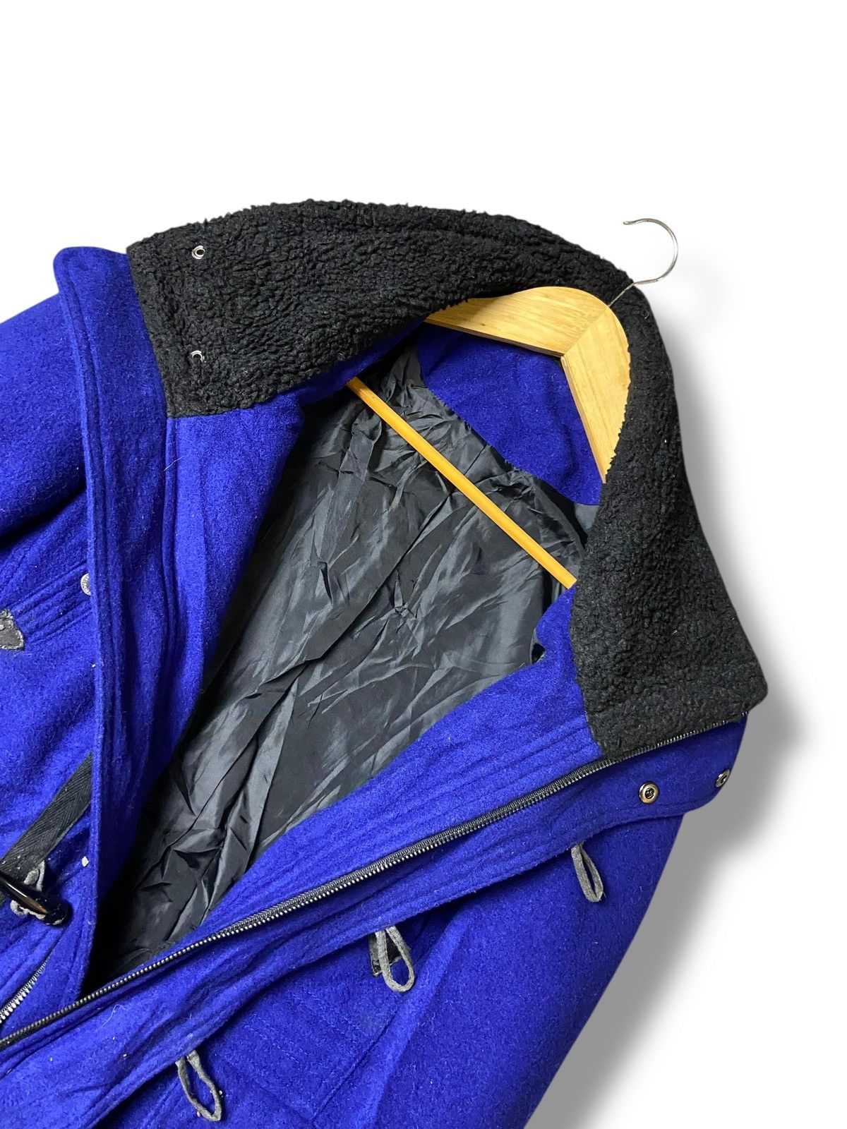 Japanese Brand × Vintage × semanticdesign Semantic Design Wool Duffle Coat with Pockets (120) Size US M / EU 48-50 / 2 - 5 Thumbnail