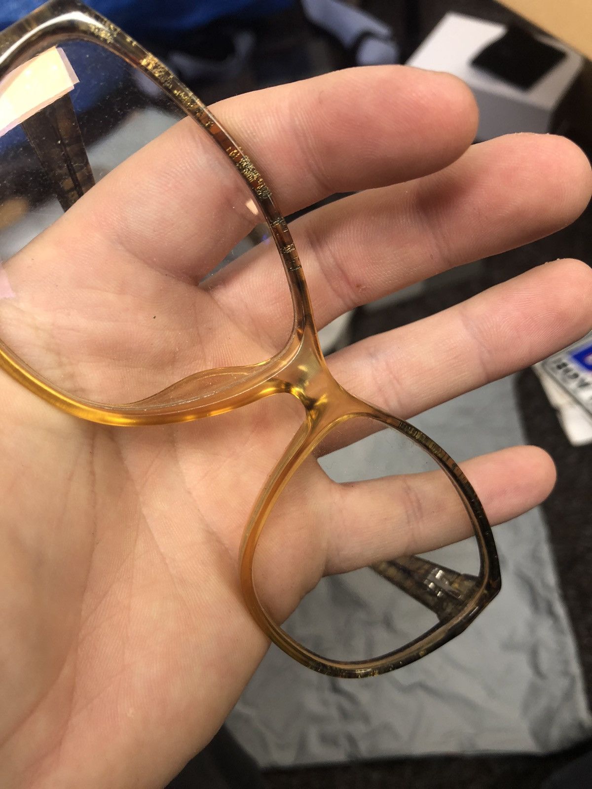 Christian Dior Monsieur × Dior × Vintage Vintage Dior Glasses from the 80s-90s Size ONE SIZE - 5 Thumbnail