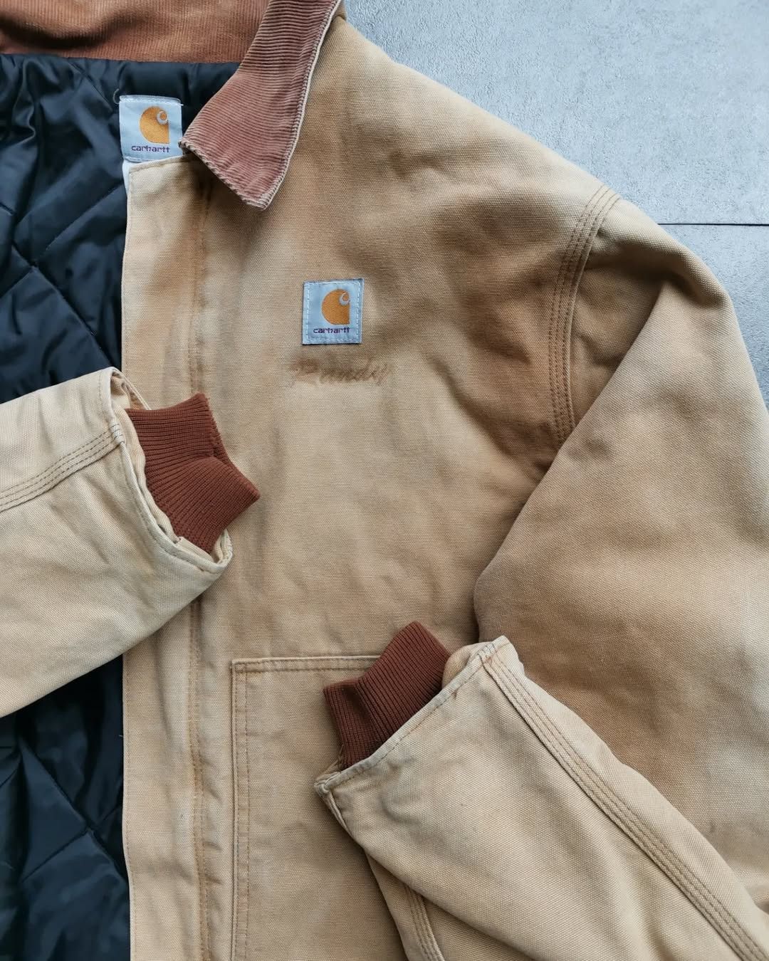 Carhartt Vintage (90's) Carhartt Duck Arctic Jacket Size US XXL / EU 58 / 5 - 4 Thumbnail