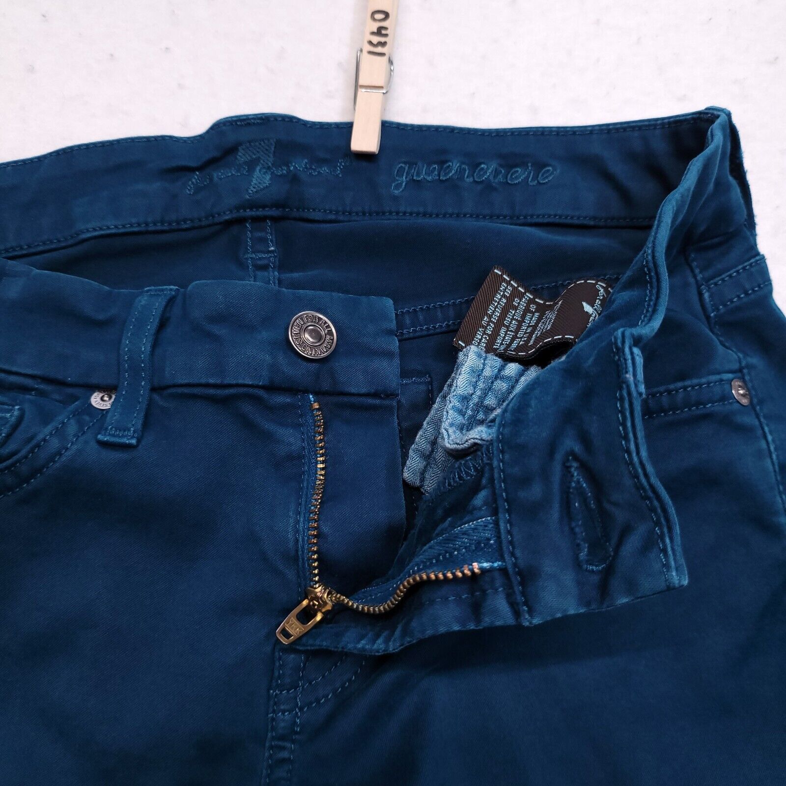 7 For All Mankind 7 For All Mankind Medium Wash Denim Jeans Women Size 25 Blue Size 28" / US 6 / IT 42 - 6 Thumbnail