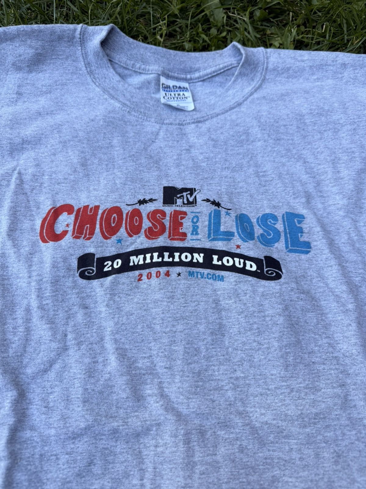 Mtv 2004 MTV Choose Or Lose tee Size XL Size US XL / EU 56 / 4 - 2 Thumbnail