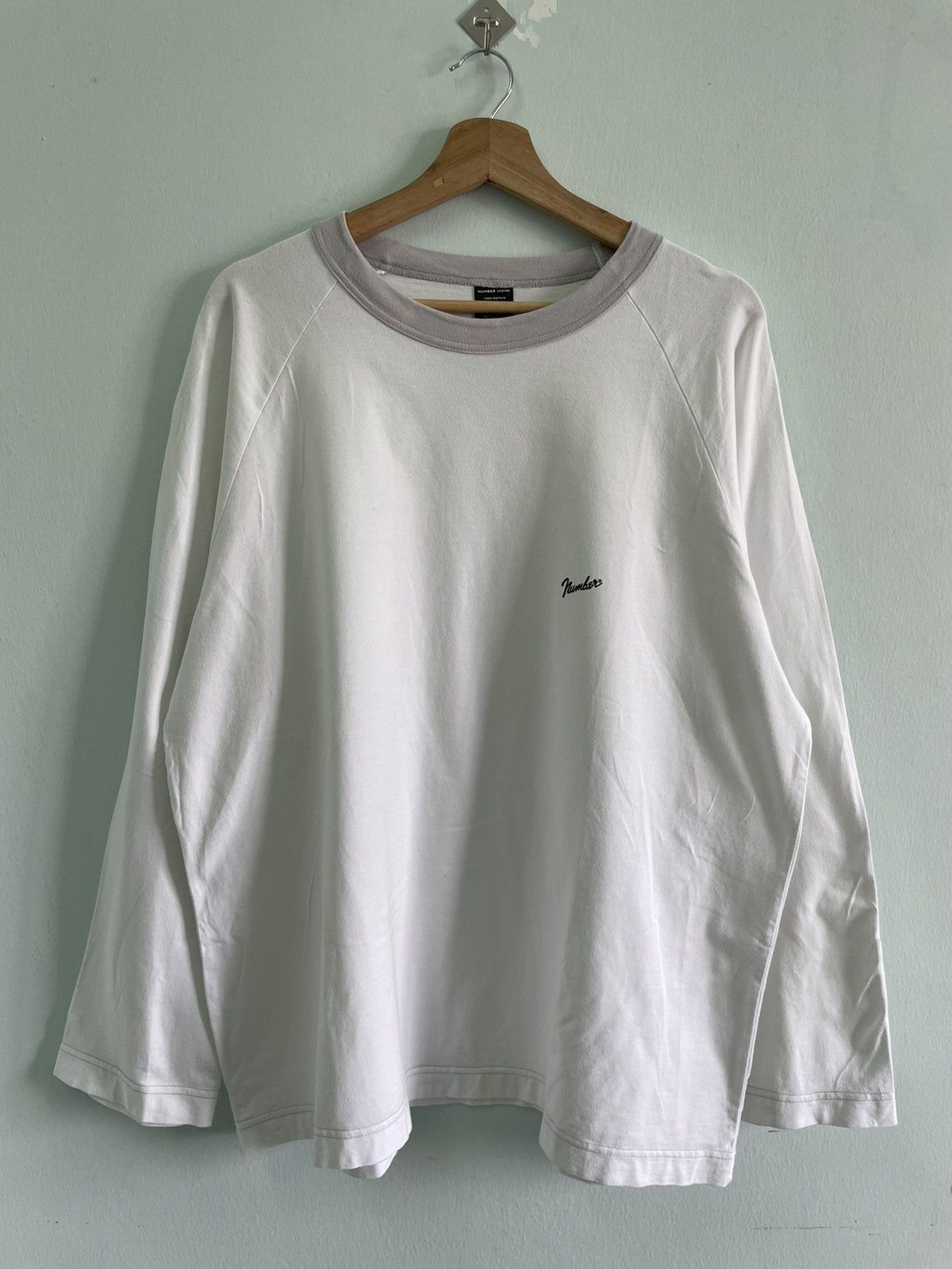 Number (N)ine Number nine basic longsleeve tee Size US L / EU 52-54 / 3 - 1 Thumbnail